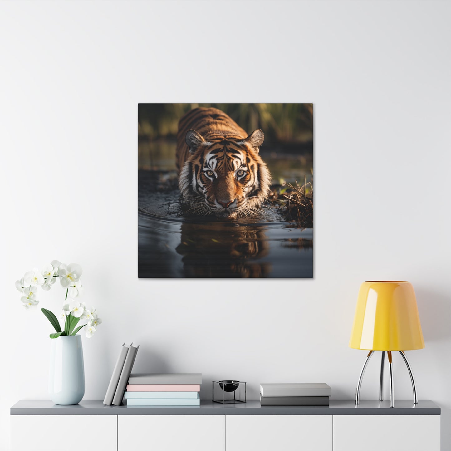 "Wild Tiger Hunting" Wall Art - Weave Got Gifts - Unique Gifts You Won’t Find Anywhere Else!