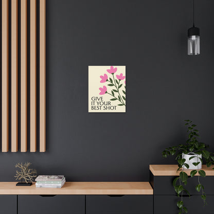 "Give It Your Best Shot" Wall Art - Weave Got Gifts - Unique Gifts You Won’t Find Anywhere Else!