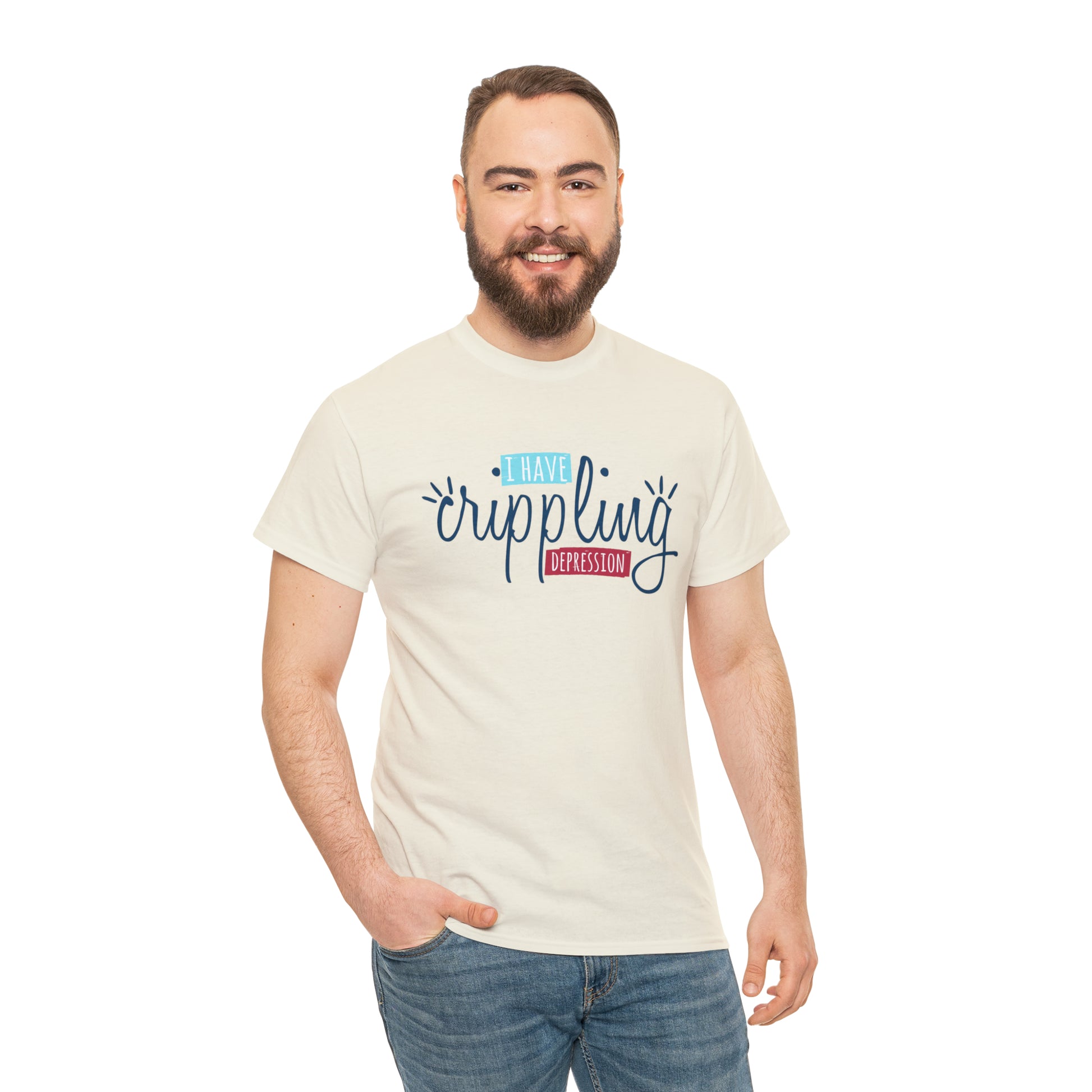 "I Have Crippling Depression" T-Shirt - Weave Got Gifts - Unique Gifts You Won’t Find Anywhere Else!