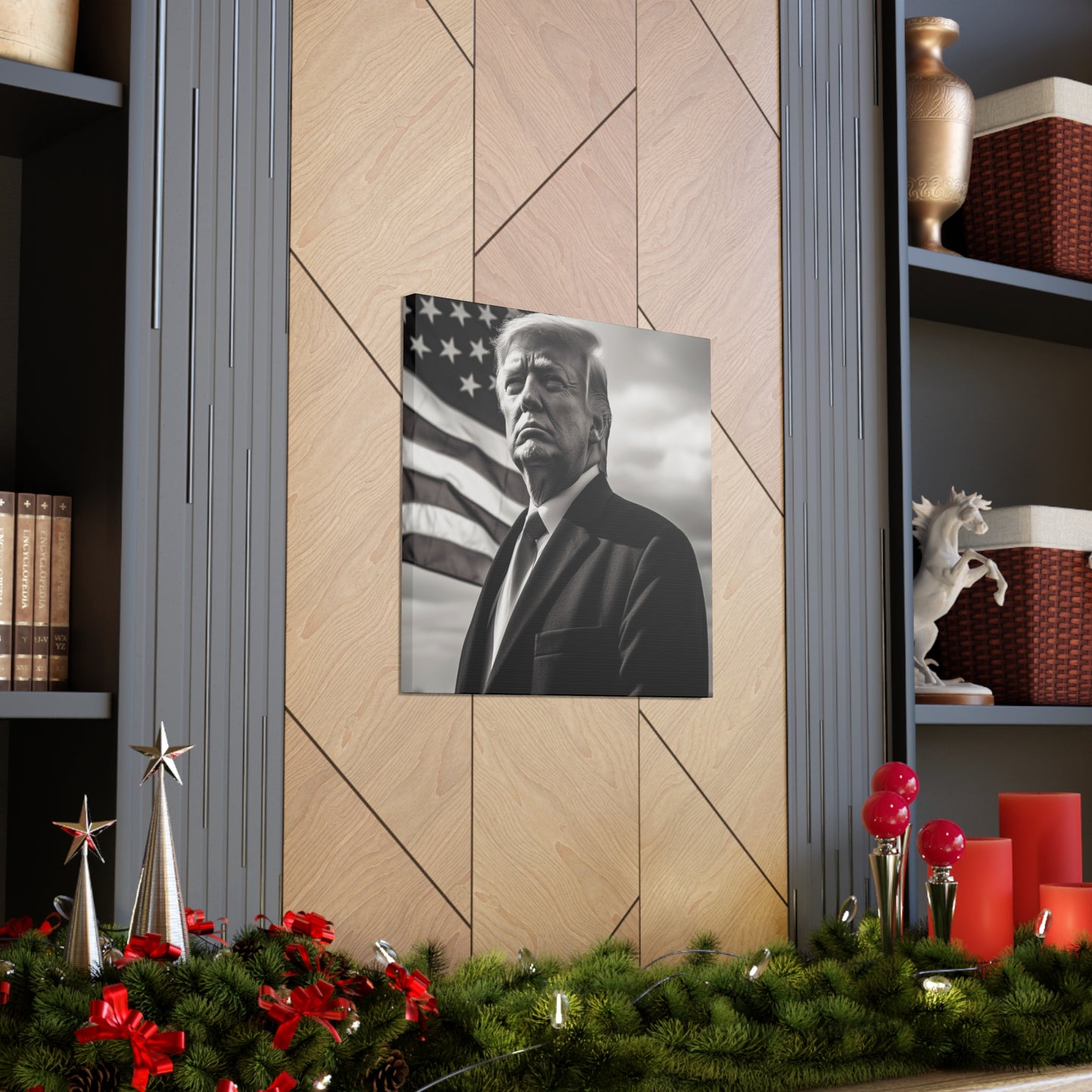 "American Donald Trump" Wall Art - Weave Got Gifts - Unique Gifts You Won’t Find Anywhere Else!