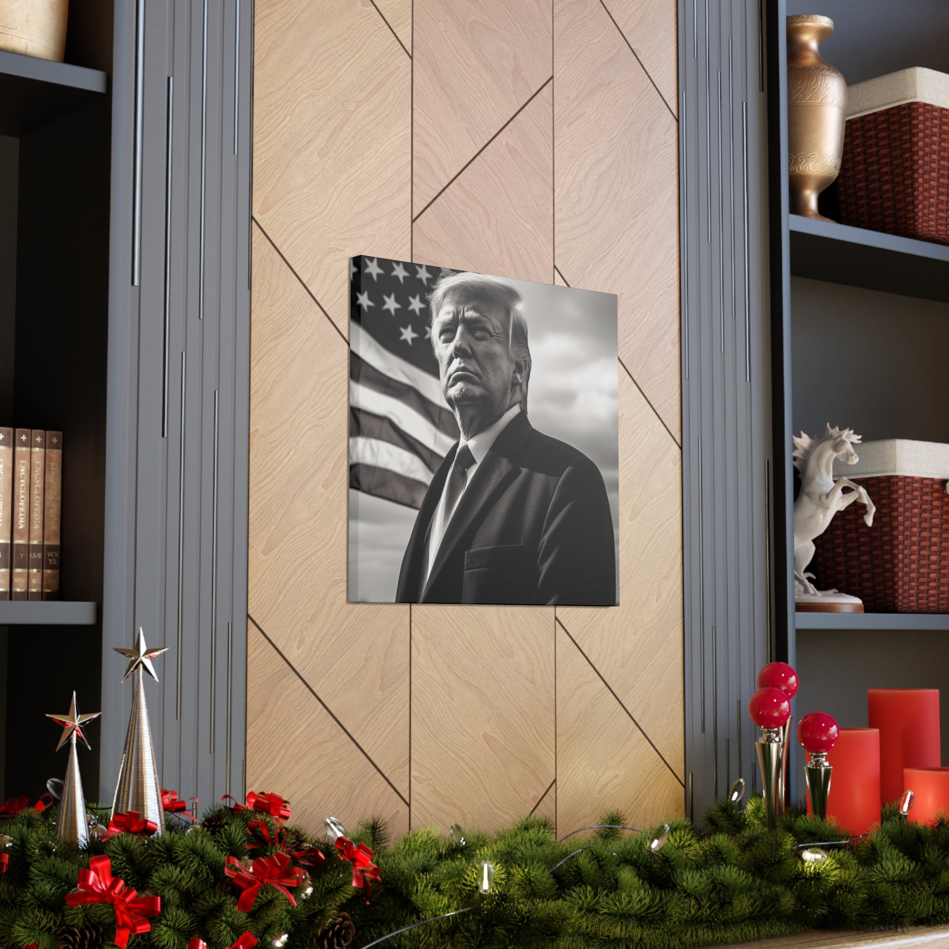"American Donald Trump" Wall Art - Weave Got Gifts - Unique Gifts You Won’t Find Anywhere Else!