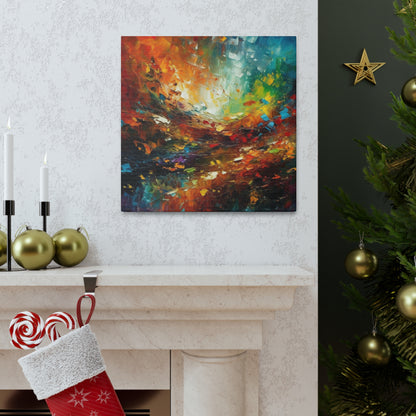 "Colorful Abstract Painting" Wall Art - Weave Got Gifts - Unique Gifts You Won’t Find Anywhere Else!