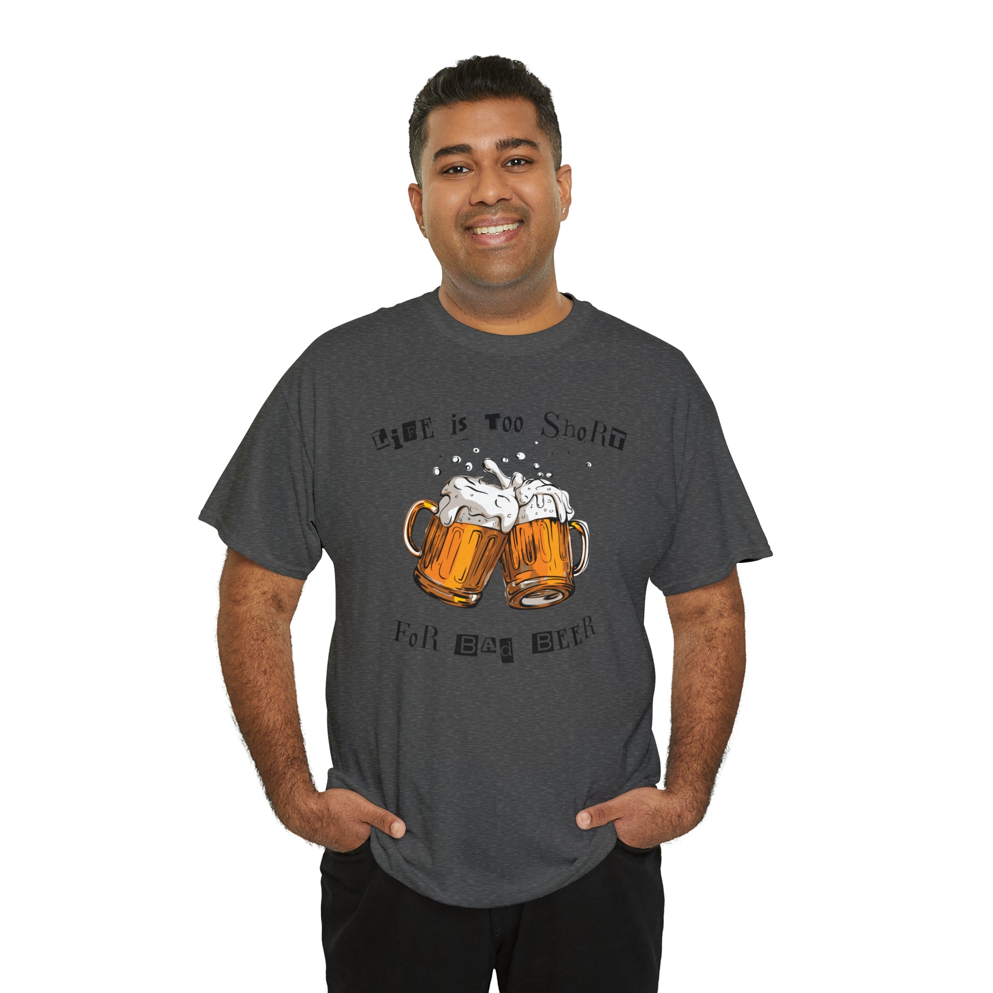 "Life Is Too Short for Bad Beer" T-Shirt - Weave Got Gifts - Unique Gifts You Won’t Find Anywhere Else!