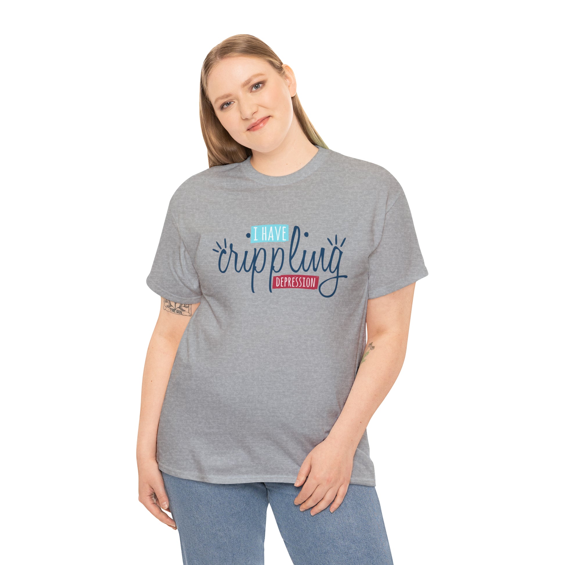 "I Have Crippling Depression" T-Shirt - Weave Got Gifts - Unique Gifts You Won’t Find Anywhere Else!
