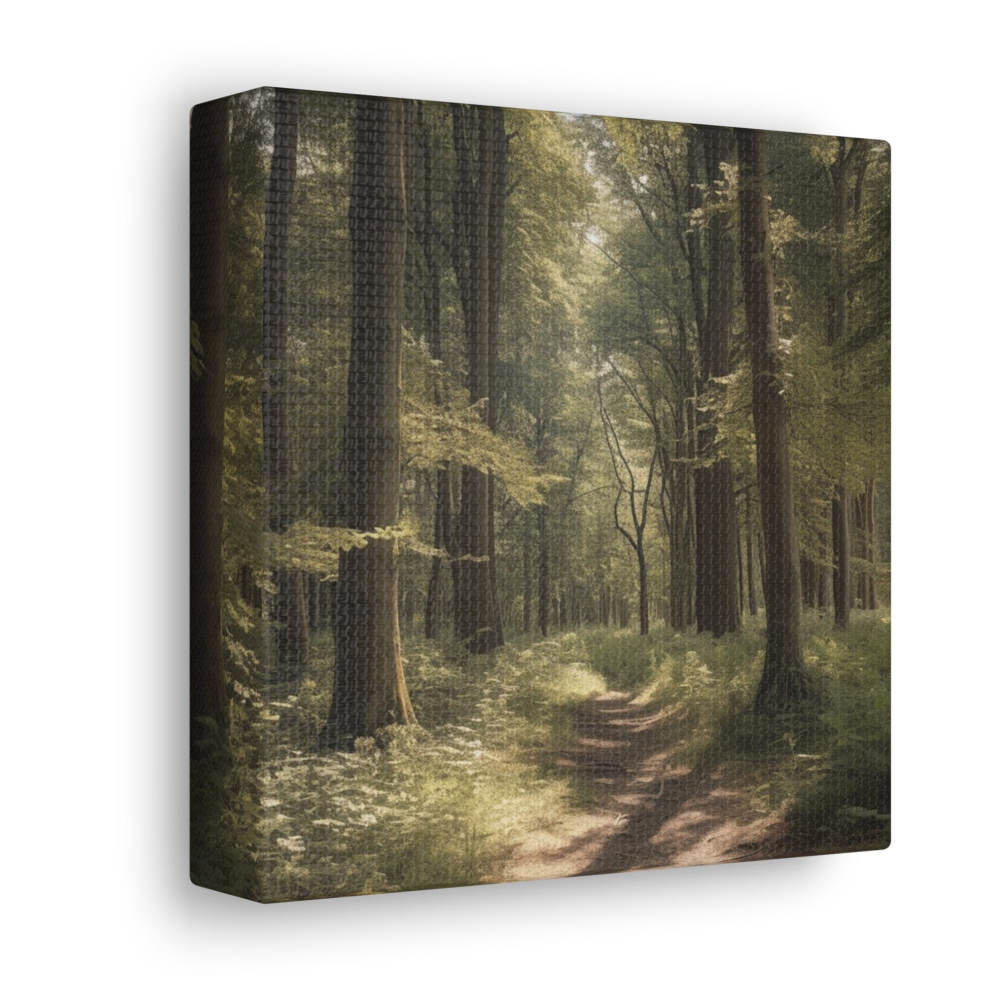 High-quality dirt path forest art for outdoor-inspired home decor
