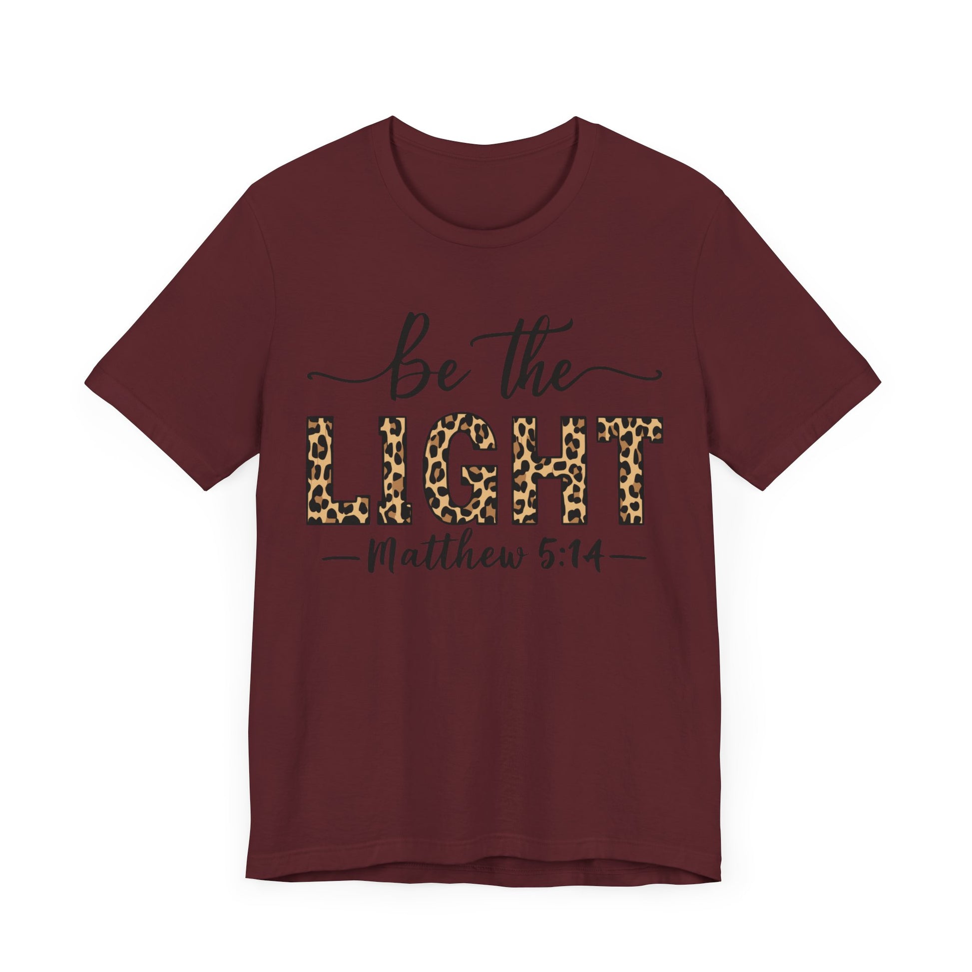 "Faith-Based Fashionable T-Shirt with Biblical Verse"