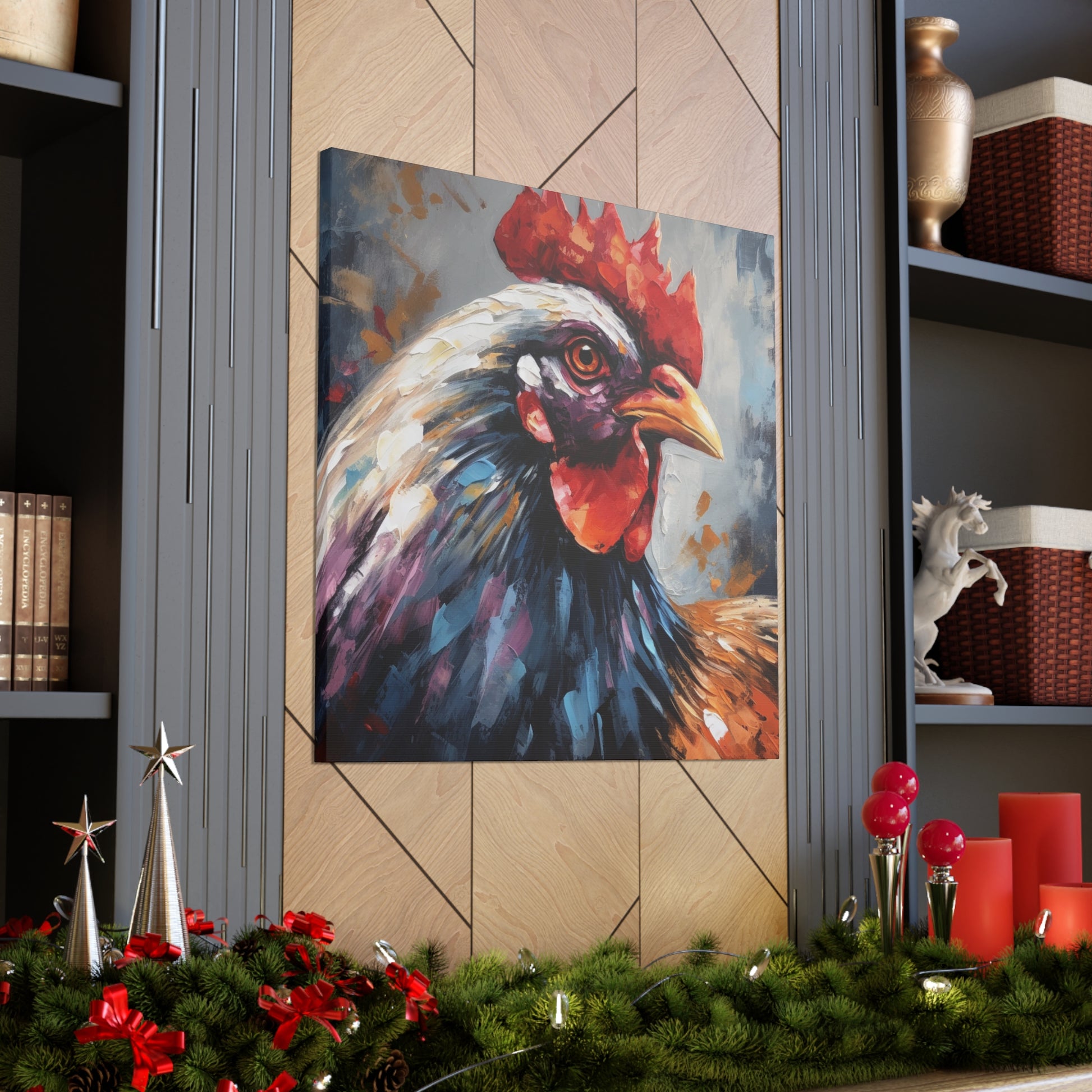 "Farm Chicken" Wall Art - Weave Got Gifts - Unique Gifts You Won’t Find Anywhere Else!