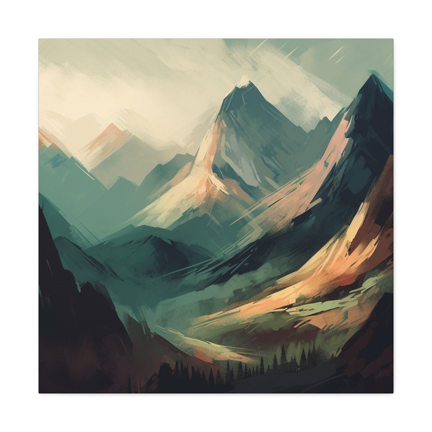 "Colorful Mountains" Wall Art - Weave Got Gifts - Unique Gifts You Won’t Find Anywhere Else!