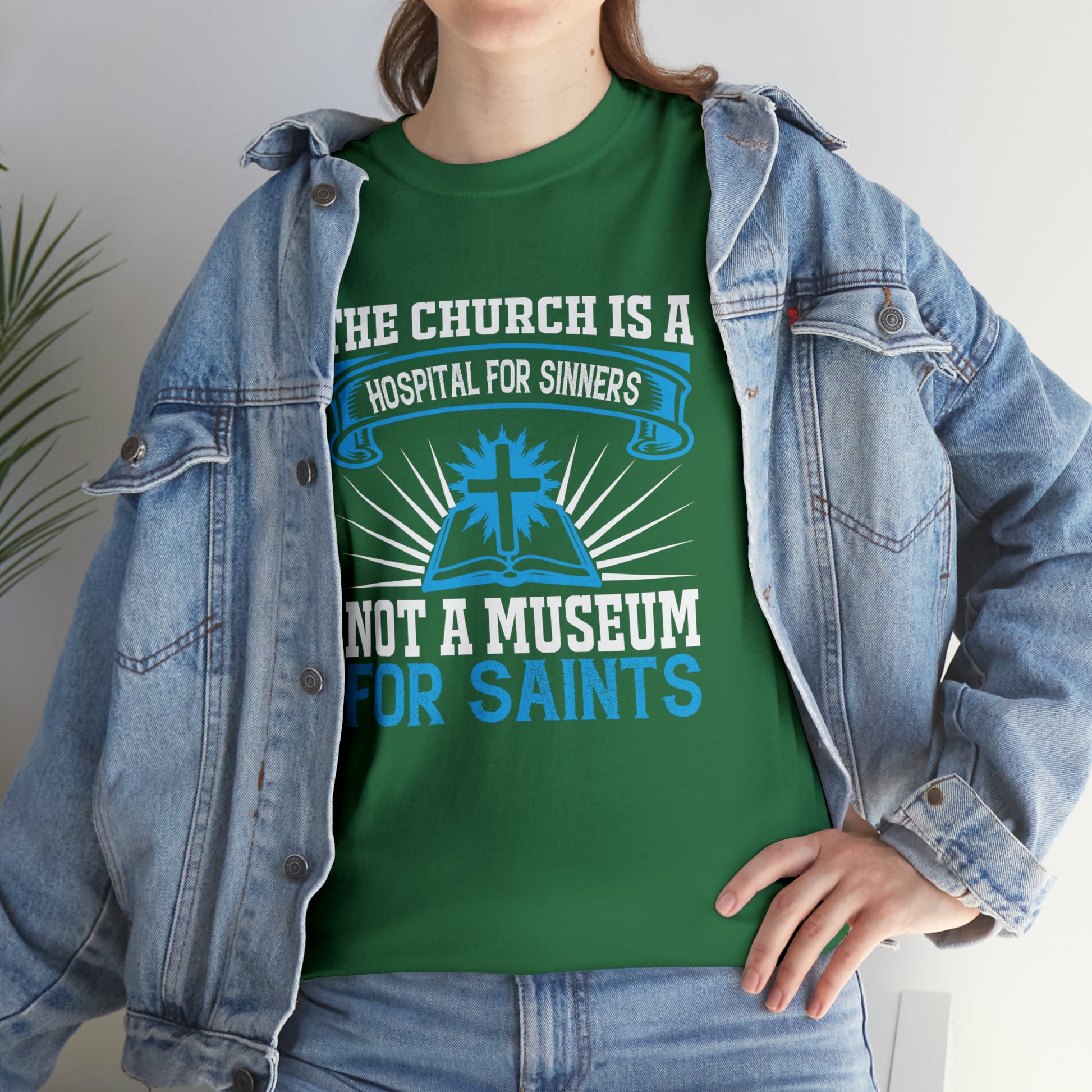 "Church Is A Hospital For Sinners" T-Shirt - Weave Got Gifts - Unique Gifts You Won’t Find Anywhere Else!