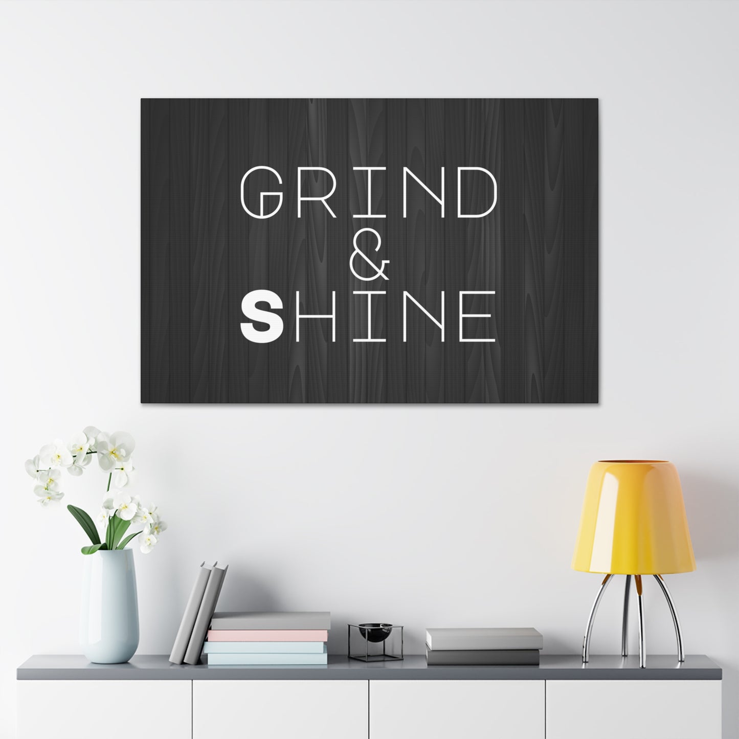 "Grind & Shine" Wall Art - Weave Got Gifts - Unique Gifts You Won’t Find Anywhere Else!