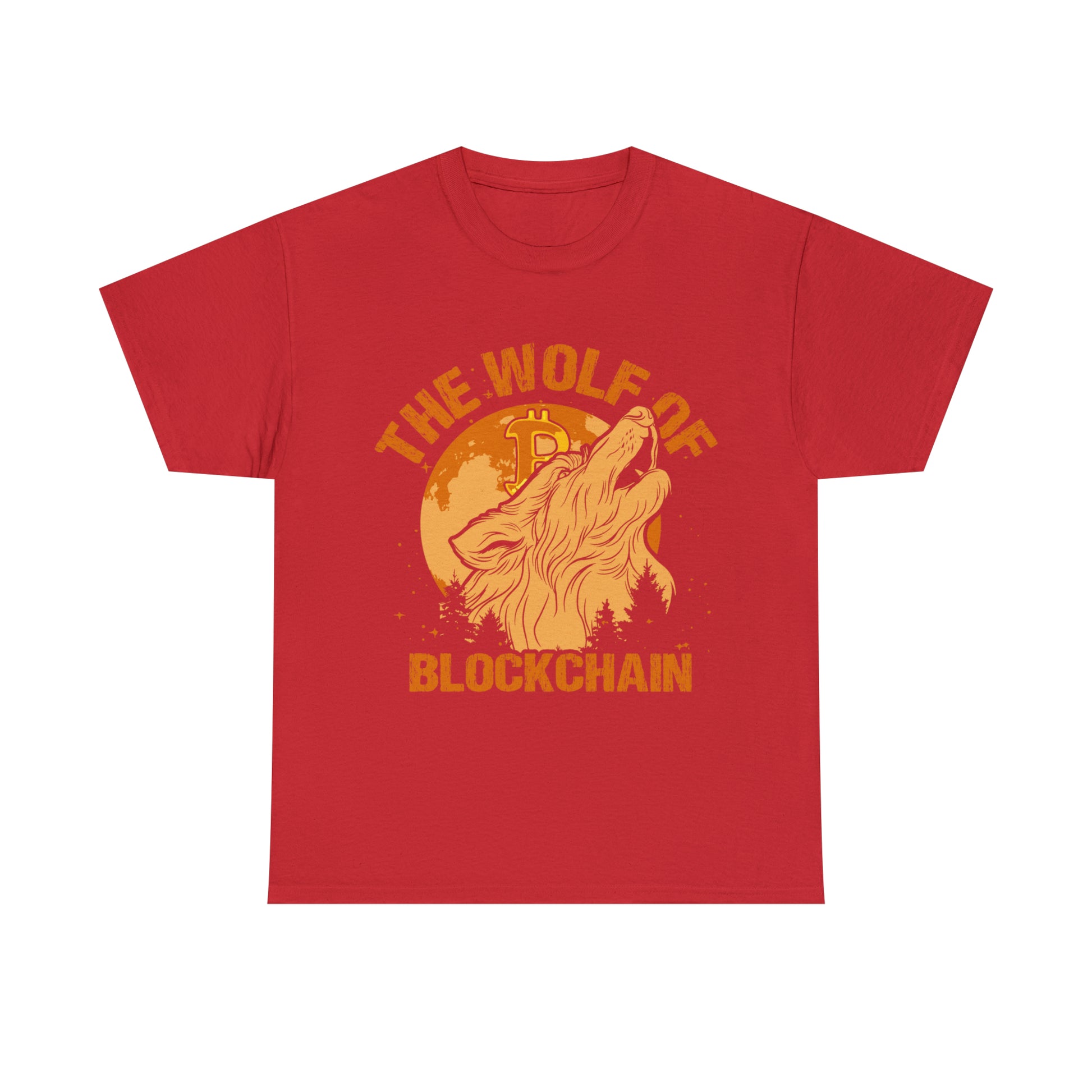 The Wolf of Blockchain T-Shirt – Bitcoin Crypto Shirt

