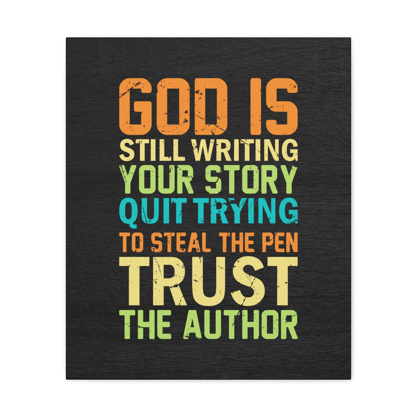 Rustic font faith wall art for religious decor
