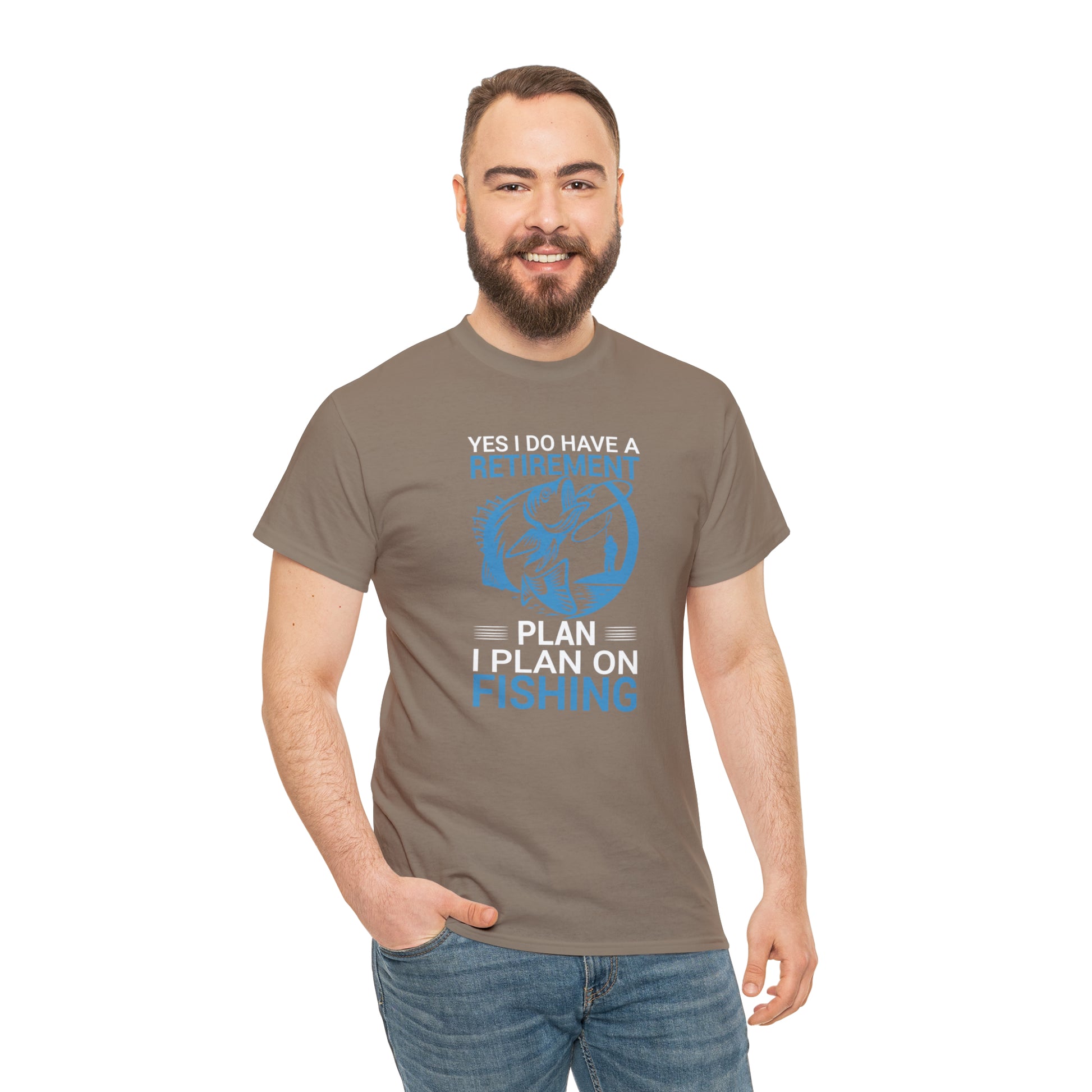 "Fishing Retirement Plan" T-Shirt - Weave Got Gifts - Unique Gifts You Won’t Find Anywhere Else!