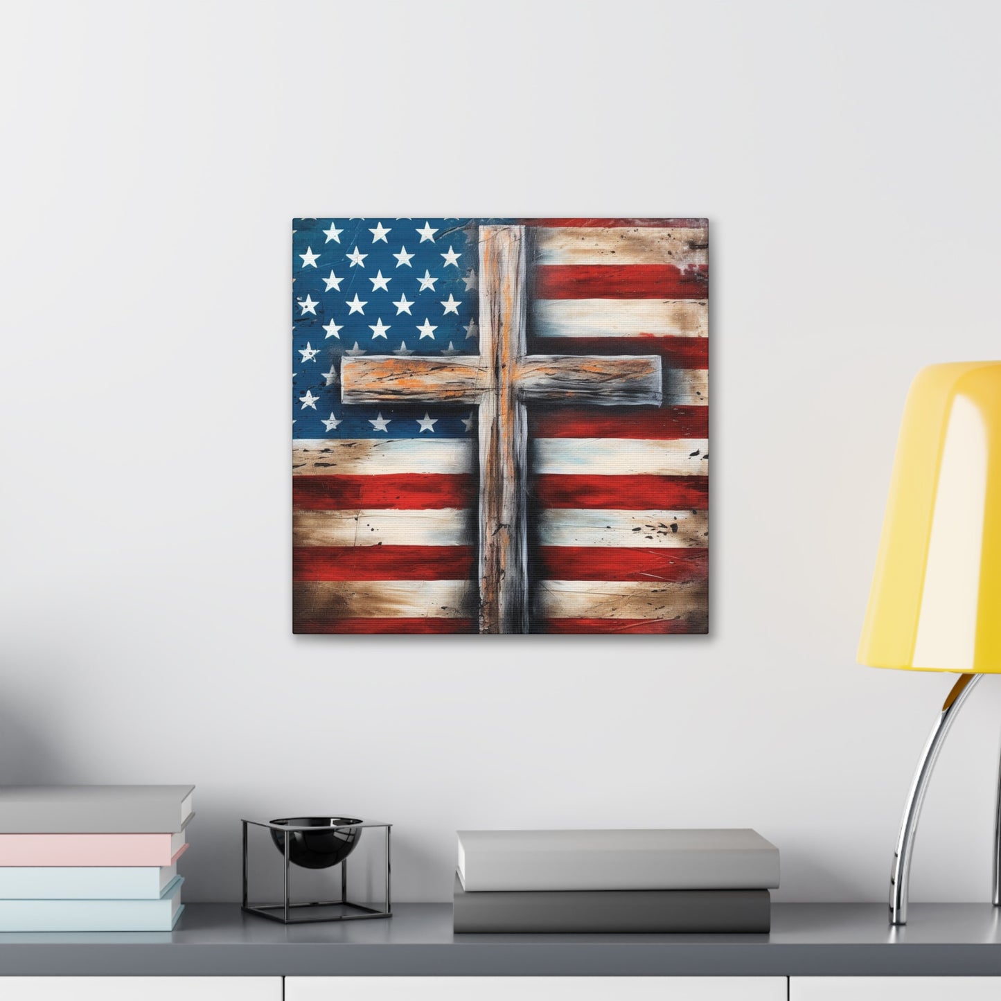 "Faith & Freedom" Wall Art - Weave Got Gifts - Unique Gifts You Won’t Find Anywhere Else!