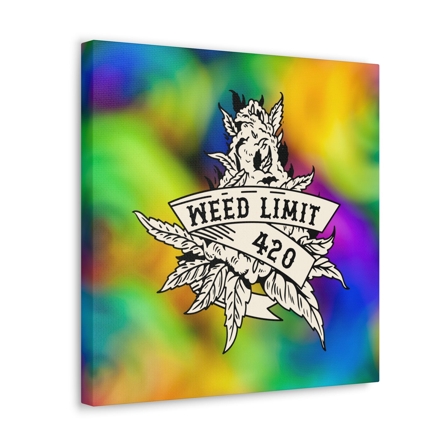 "Trippy Weed Limit 420" Wall Art - Weave Got Gifts - Unique Gifts You Won’t Find Anywhere Else!