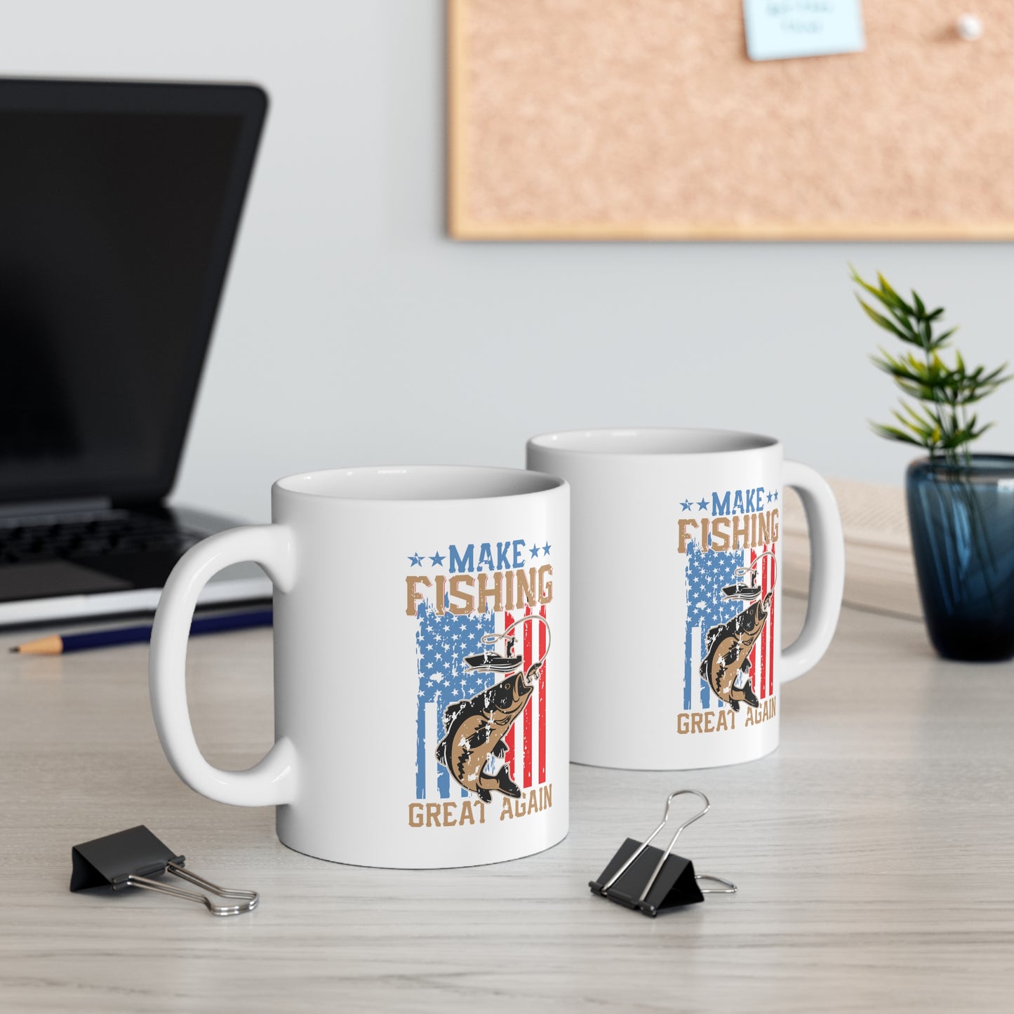 "Make Fishing Great Again" Coffee Mug - Weave Got Gifts - Unique Gifts You Won’t Find Anywhere Else!