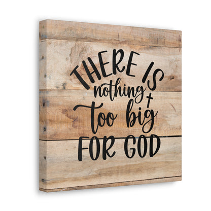 "There Is Nothing Too Big For God" Wall Art - Weave Got Gifts - Unique Gifts You Won’t Find Anywhere Else!