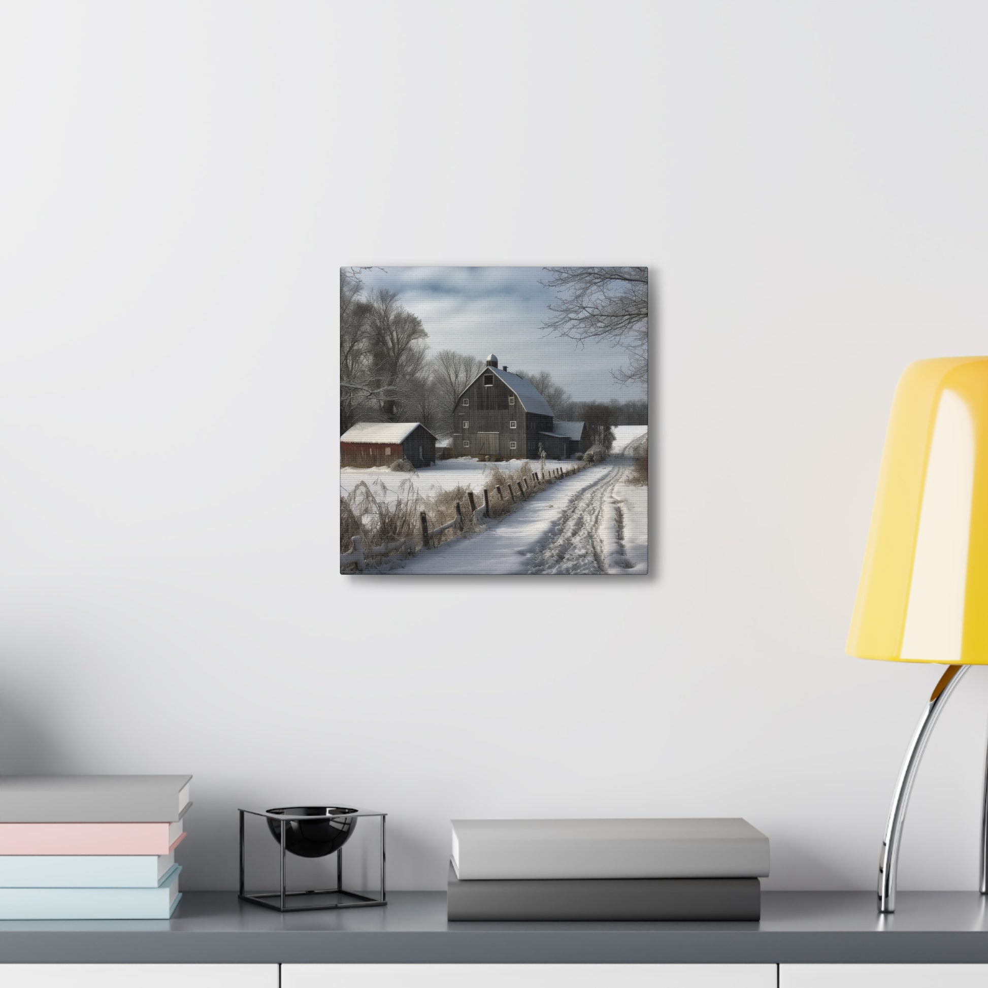 "Farm Winter Wonderland" Wall Art - Weave Got Gifts - Unique Gifts You Won’t Find Anywhere Else!
