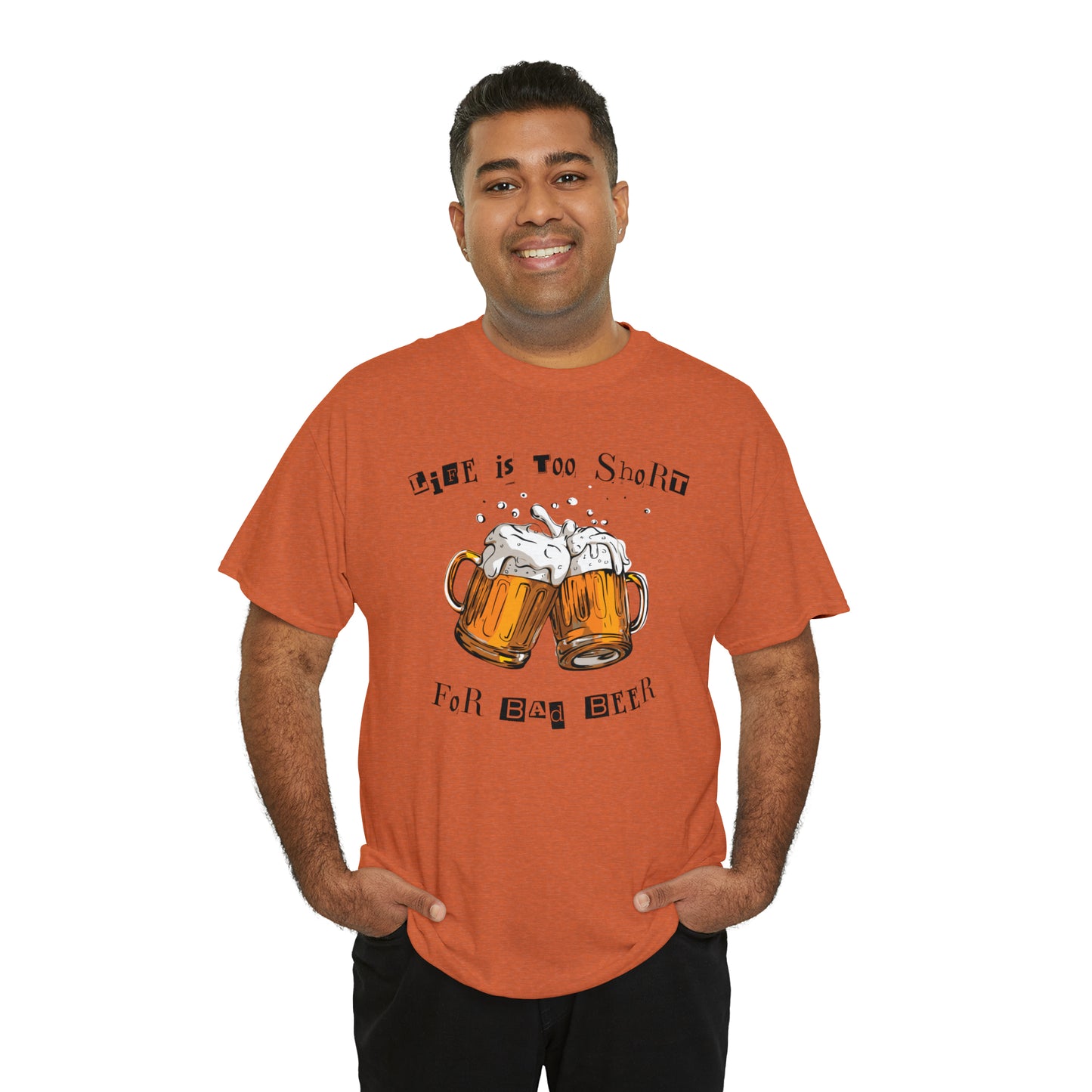 "Life Is Too Short for Bad Beer" T-Shirt - Weave Got Gifts - Unique Gifts You Won’t Find Anywhere Else!