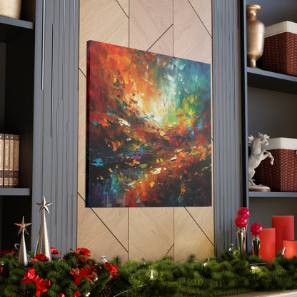 "Colorful Abstract Painting" Wall Art - Weave Got Gifts - Unique Gifts You Won’t Find Anywhere Else!