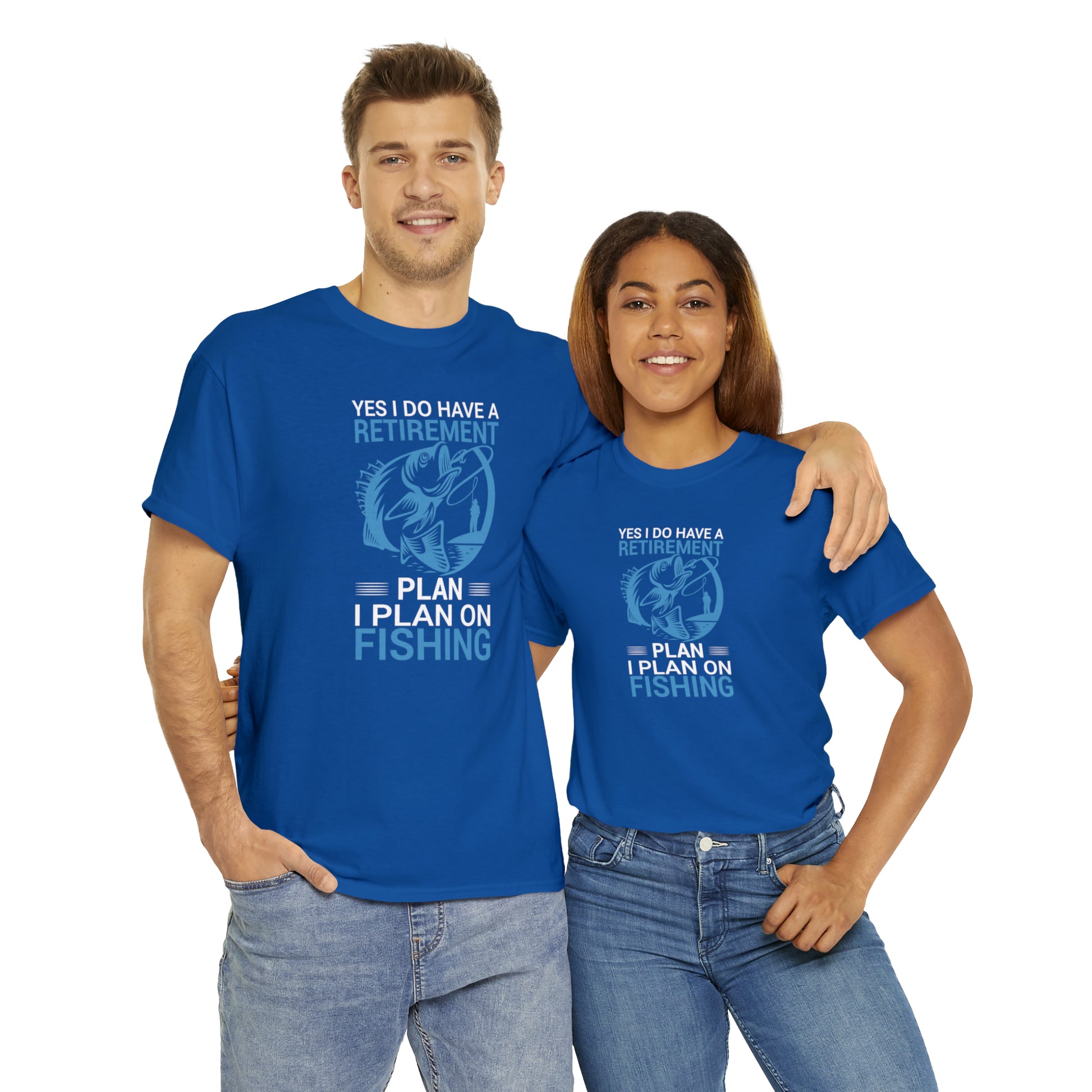 "Fishing Retirement Plan" T-Shirt - Weave Got Gifts - Unique Gifts You Won’t Find Anywhere Else!