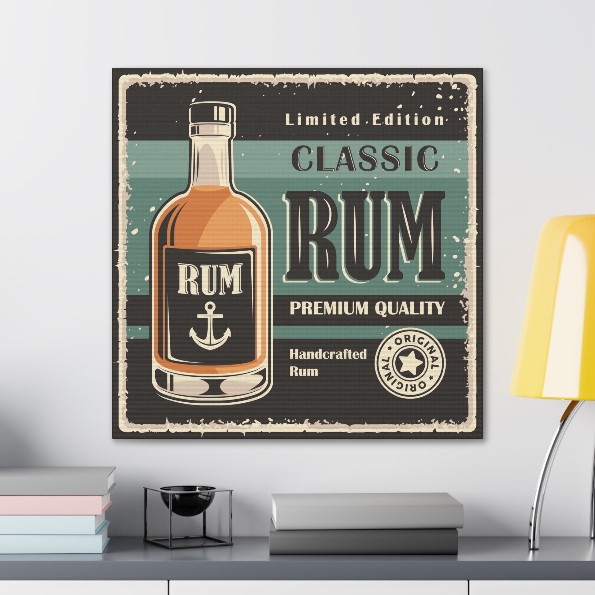 "Classic Rum" Wall Art - Weave Got Gifts - Unique Gifts You Won’t Find Anywhere Else!