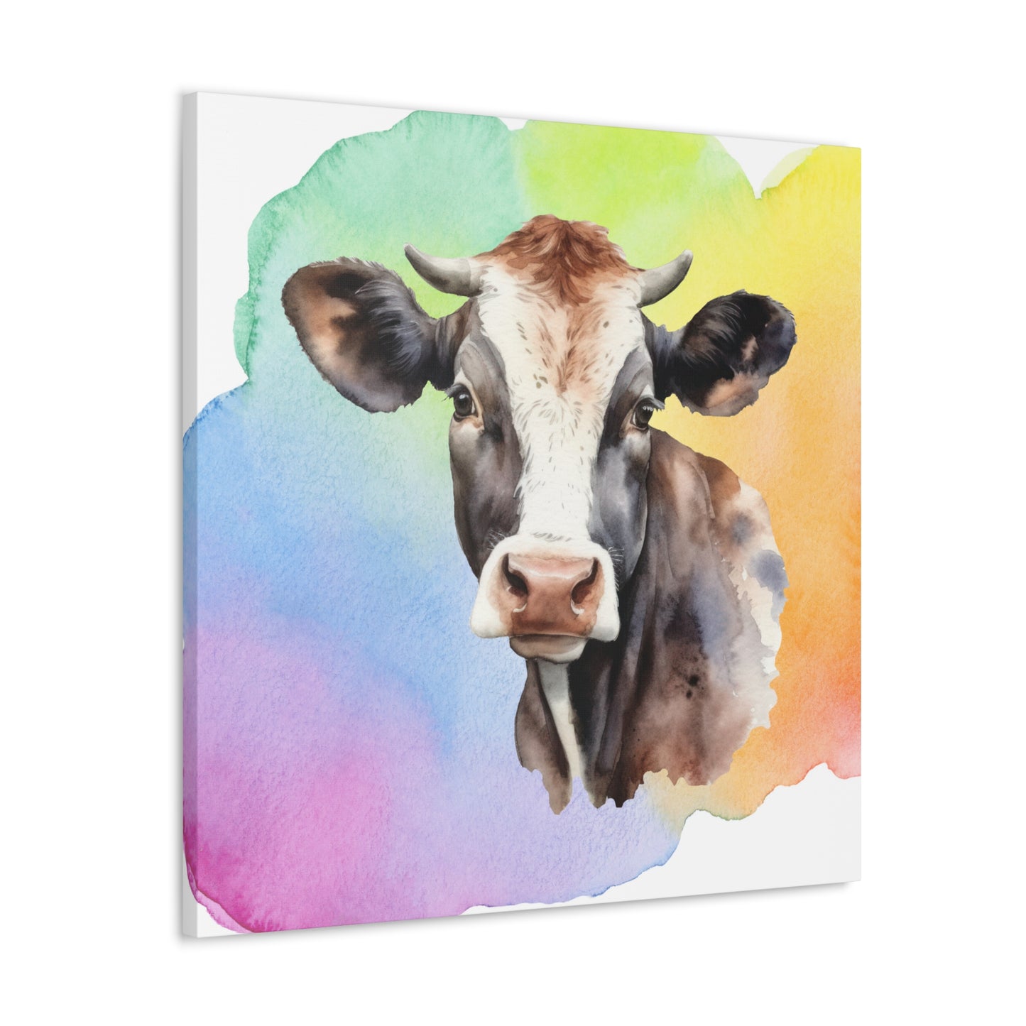 "Vibrant Color Cow" Wall Art - Weave Got Gifts - Unique Gifts You Won’t Find Anywhere Else!