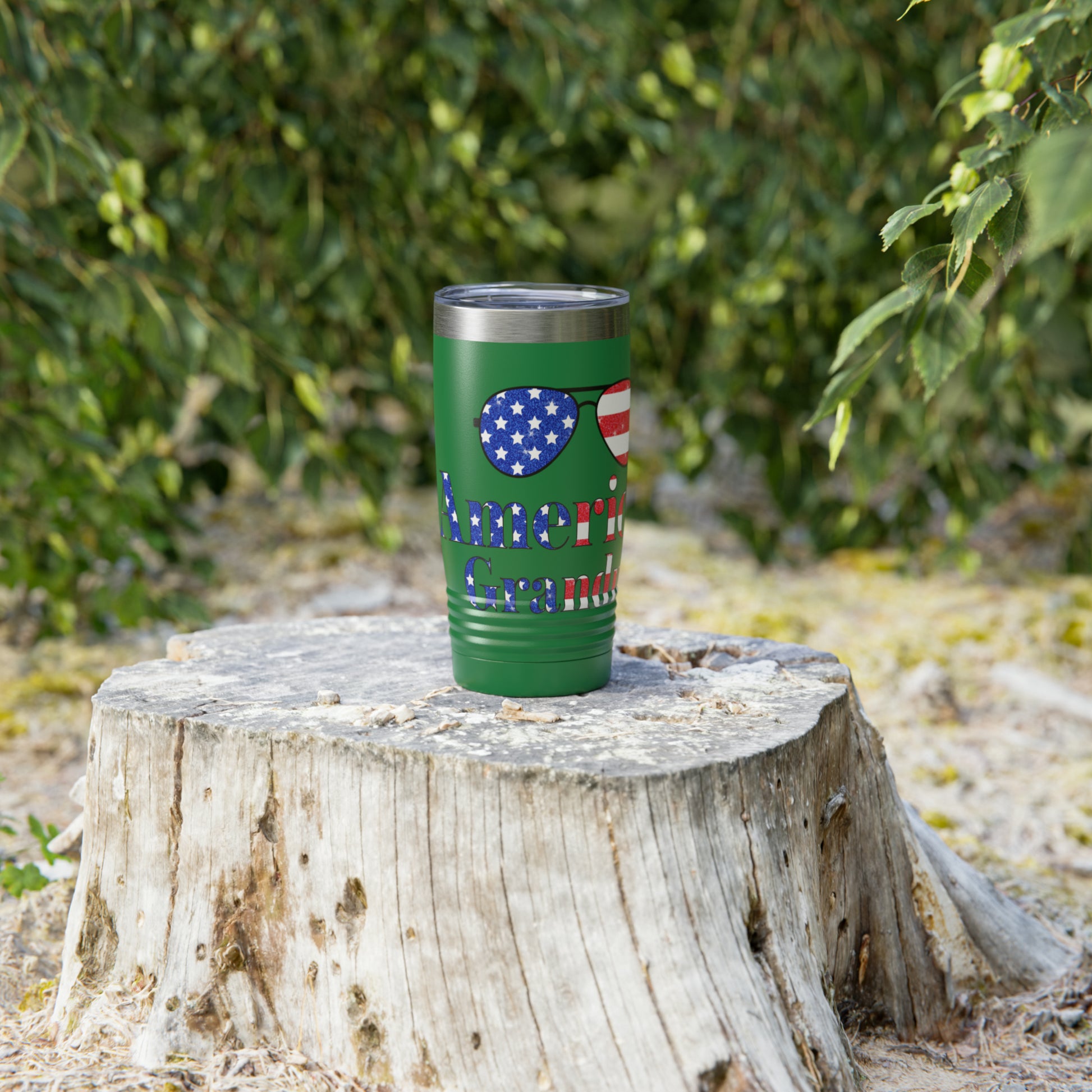 "American Grandma" Ring neck Tumbler - Weave Got Gifts - Unique Gifts You Won’t Find Anywhere Else!