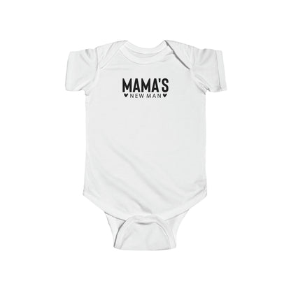 "Mama's New Man" Infant Bodysuit - Weave Got Gifts - Unique Gifts You Won’t Find Anywhere Else!