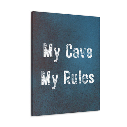 "My Cave My Rules" Wall Art - Weave Got Gifts - Unique Gifts You Won’t Find Anywhere Else!