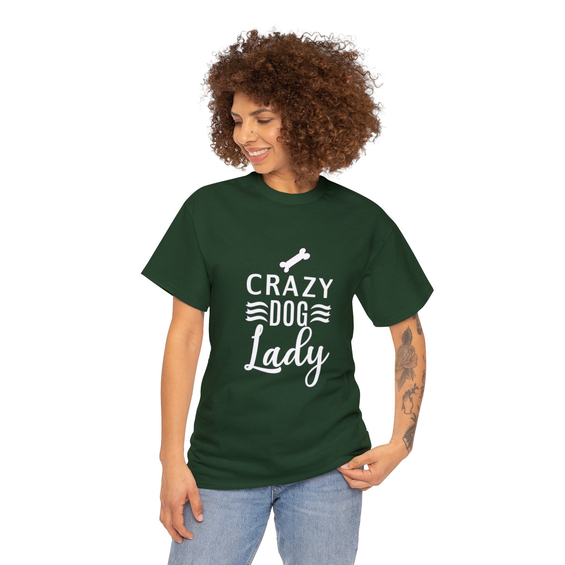 "Crazy Dog Lady" Women's T-Shirt - Weave Got Gifts - Unique Gifts You Won’t Find Anywhere Else!