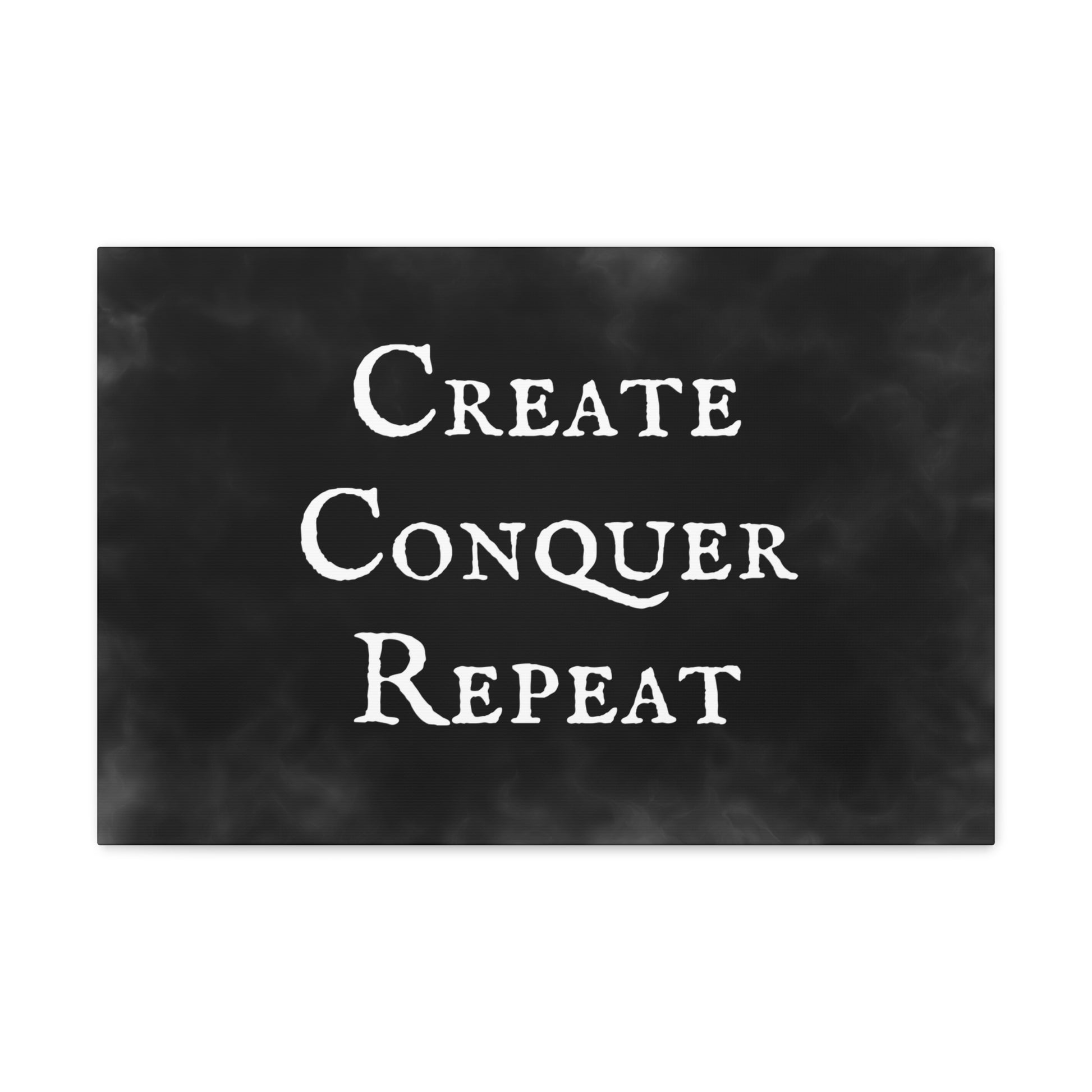 "Create Conquer Repeat" Wall Art - Weave Got Gifts - Unique Gifts You Won’t Find Anywhere Else!