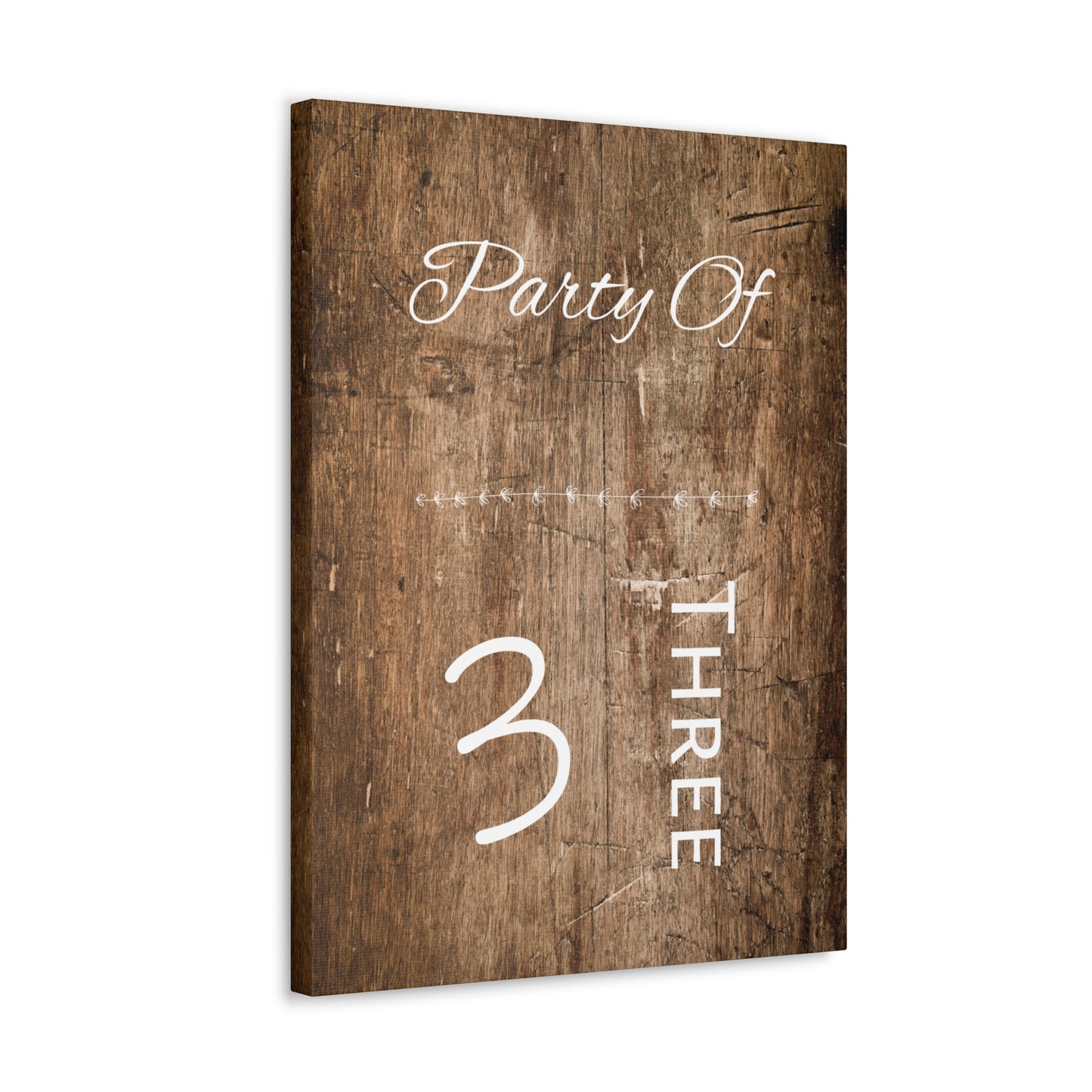 "Party Of 3" Wall Art - Weave Got Gifts - Unique Gifts You Won’t Find Anywhere Else!