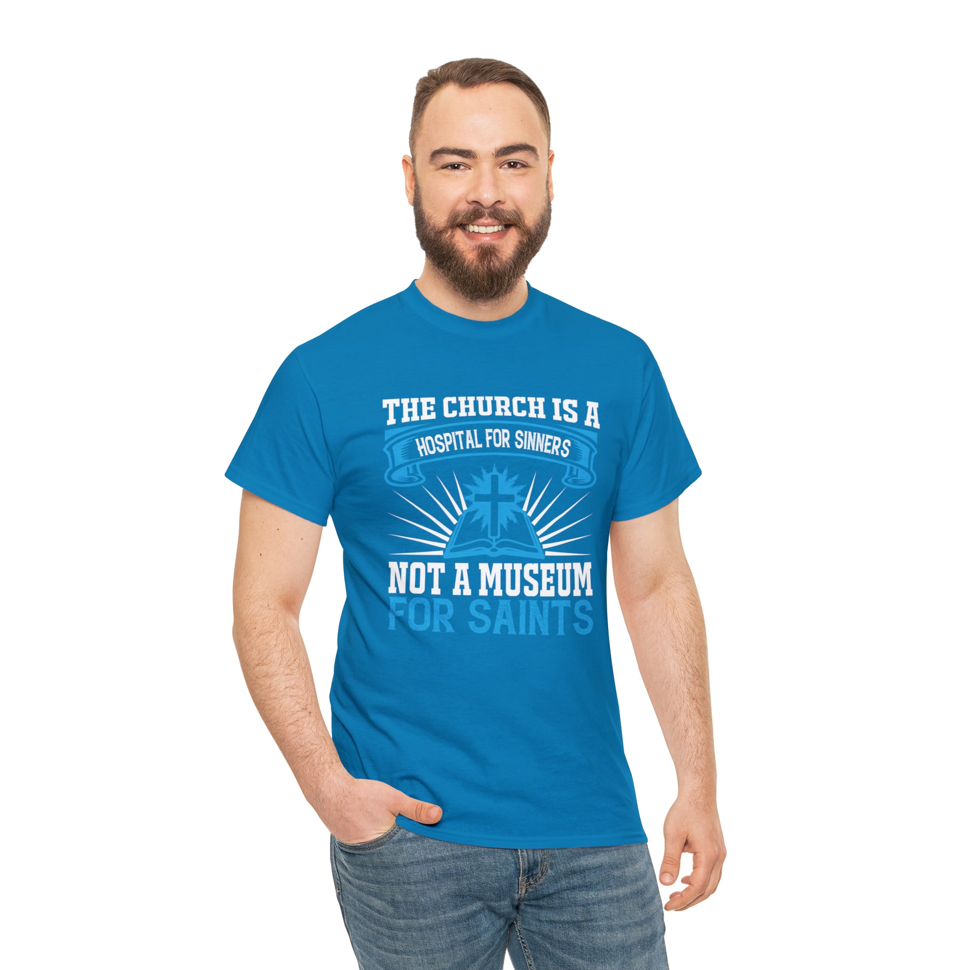 "Church Is A Hospital For Sinners" T-Shirt - Weave Got Gifts - Unique Gifts You Won’t Find Anywhere Else!