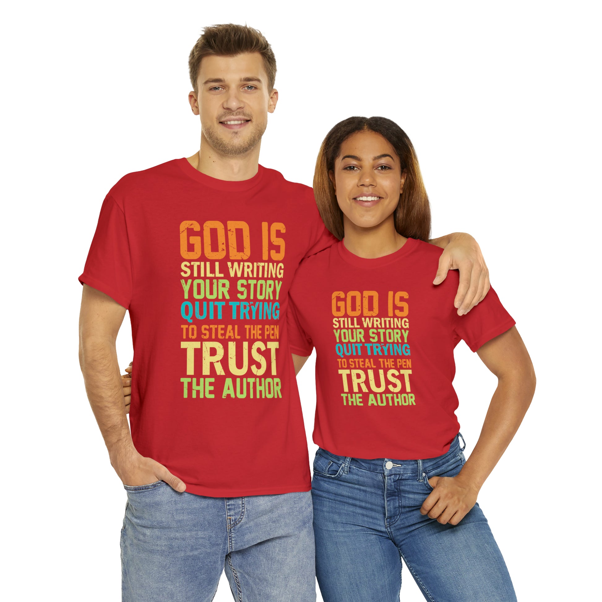"God Is Still Writing Your Story" T-Shirt - Weave Got Gifts - Unique Gifts You Won’t Find Anywhere Else!