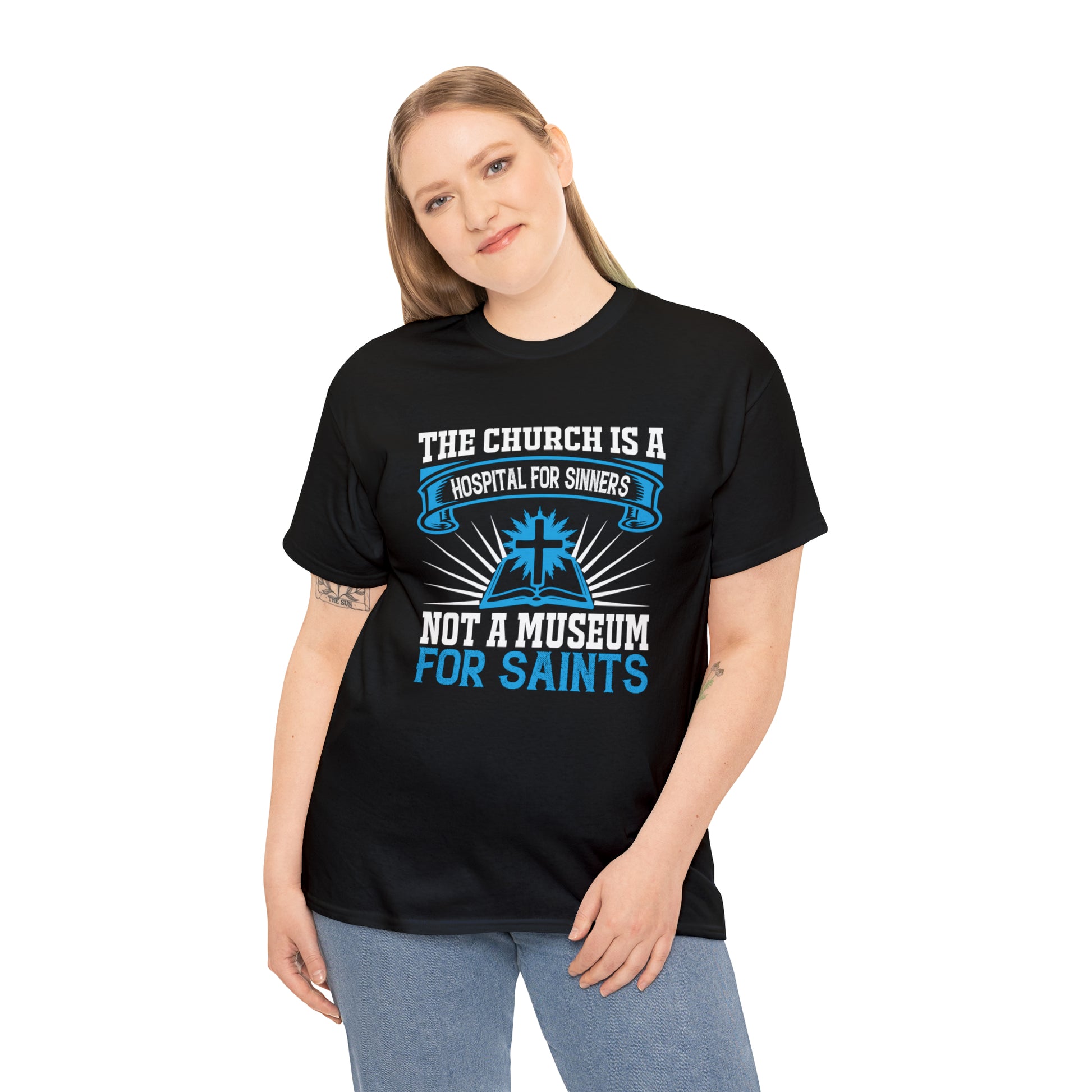 "Church Is A Hospital For Sinners" T-Shirt - Weave Got Gifts - Unique Gifts You Won’t Find Anywhere Else!