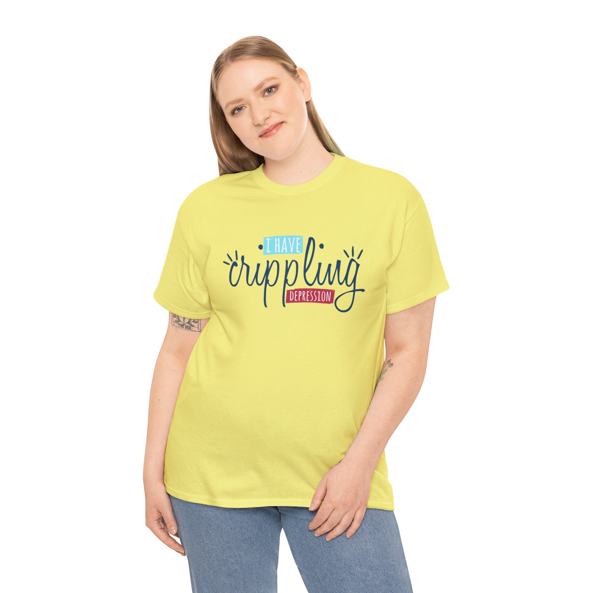 "I Have Crippling Depression" T-Shirt - Weave Got Gifts - Unique Gifts You Won’t Find Anywhere Else!