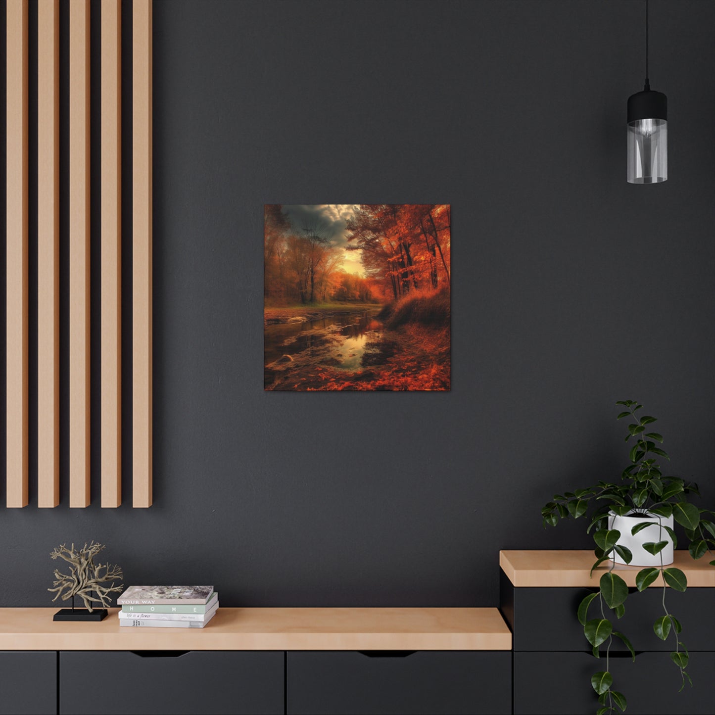 "Sunset Forest" Canvas Wall Art - Weave Got Gifts - Unique Gifts You Won’t Find Anywhere Else!