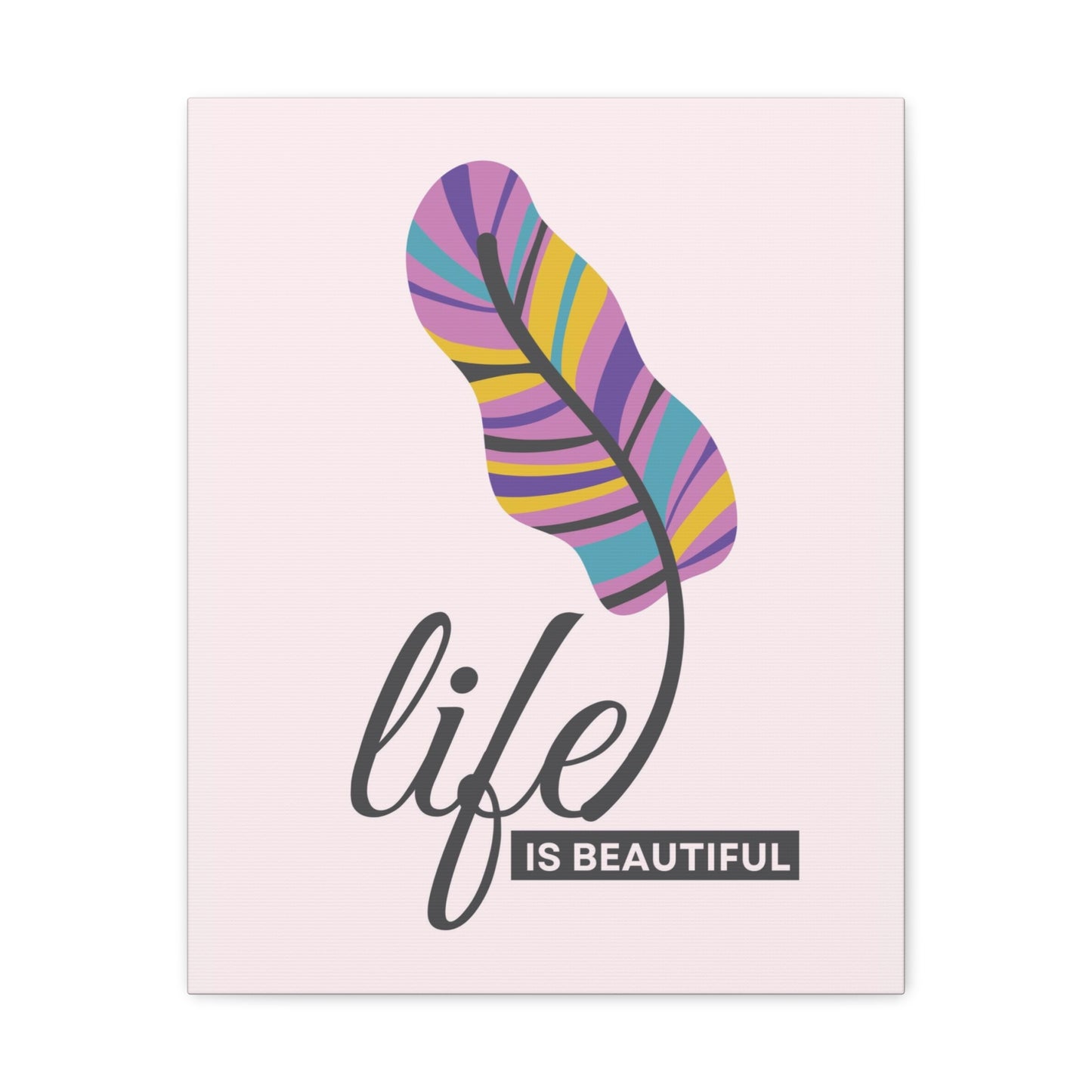 "Life Is Beautiful" Wall Art - Weave Got Gifts - Unique Gifts You Won’t Find Anywhere Else!