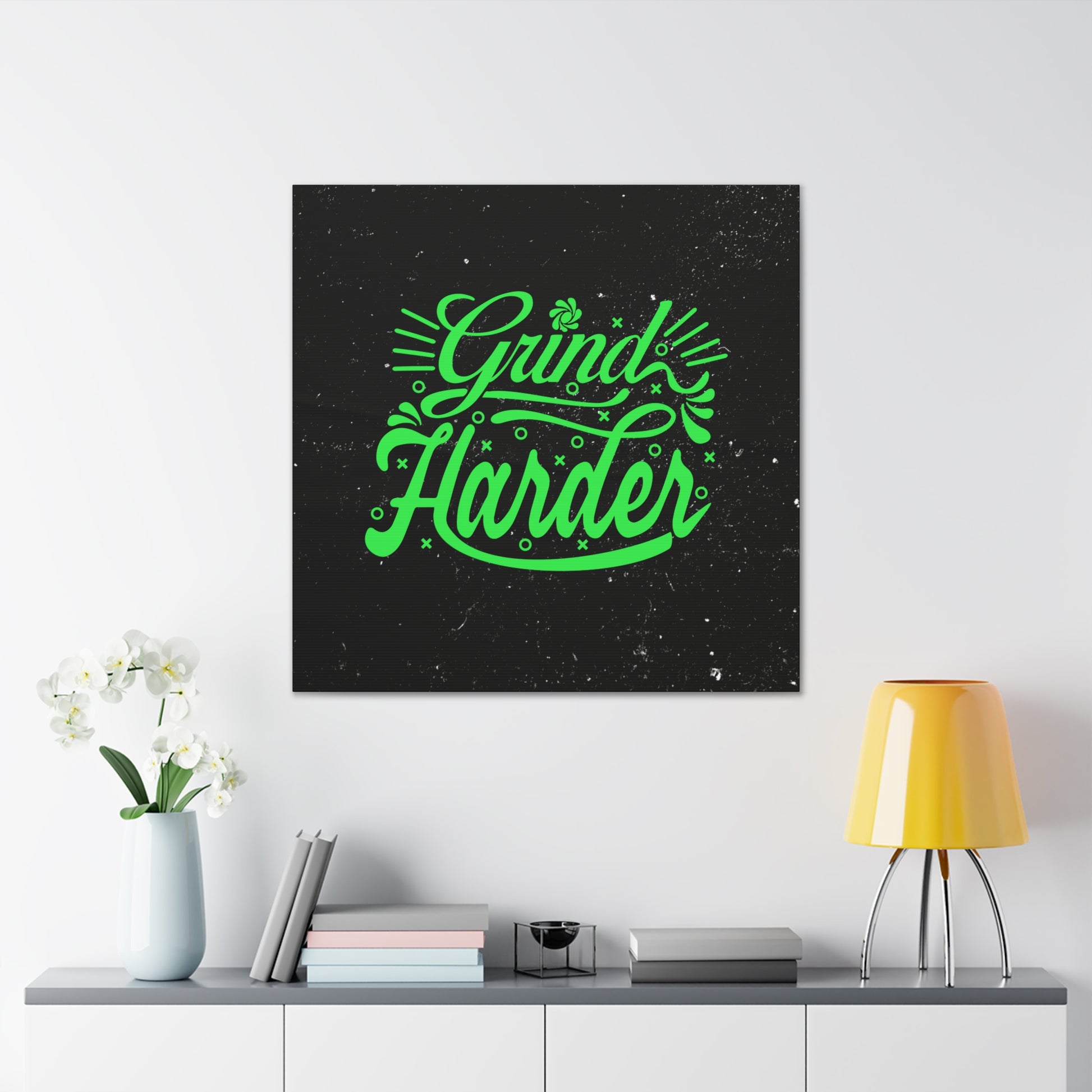 "Grind Harder" Wall Art - Weave Got Gifts - Unique Gifts You Won’t Find Anywhere Else!