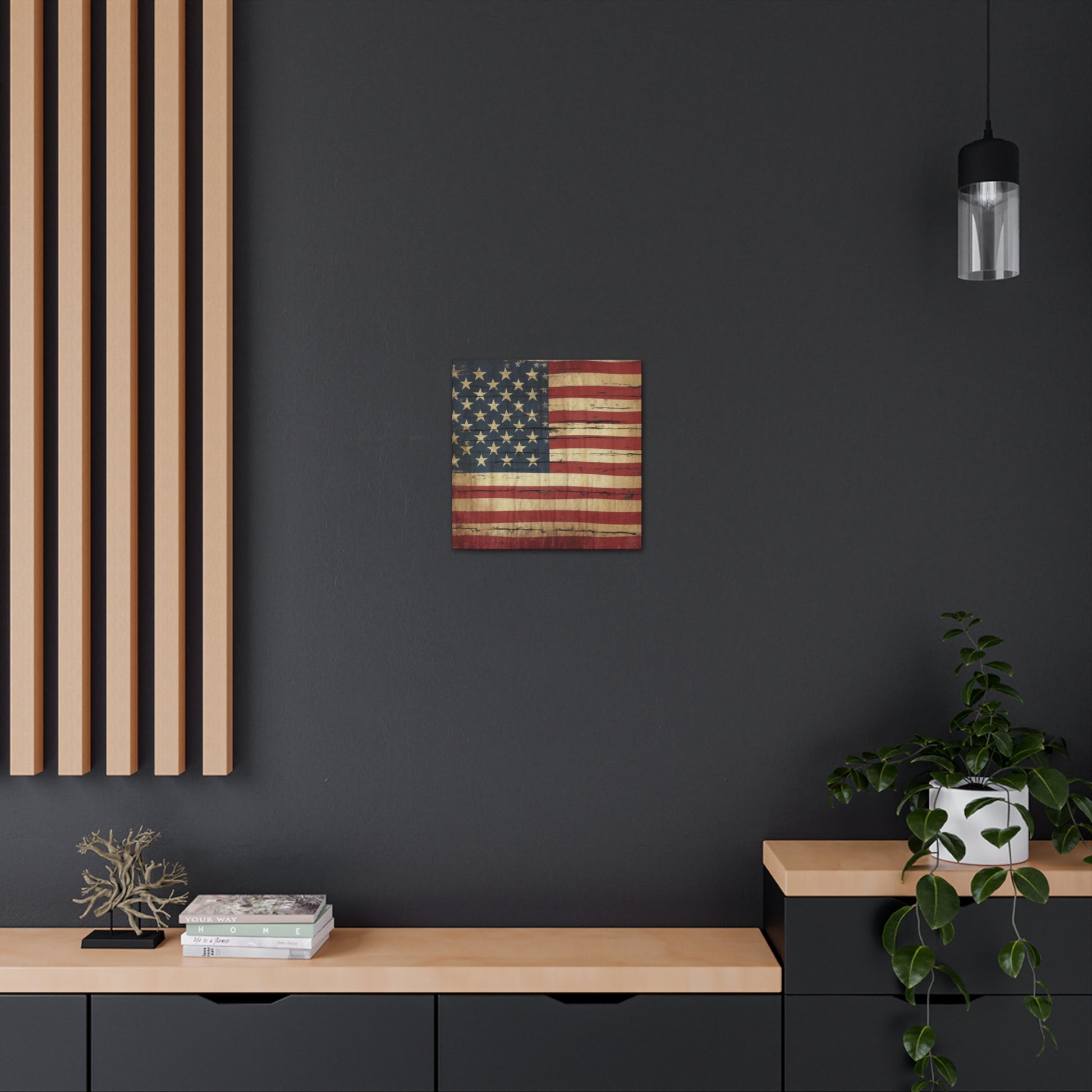 "Rustic American Flag" Wall Art - Weave Got Gifts - Unique Gifts You Won’t Find Anywhere Else!