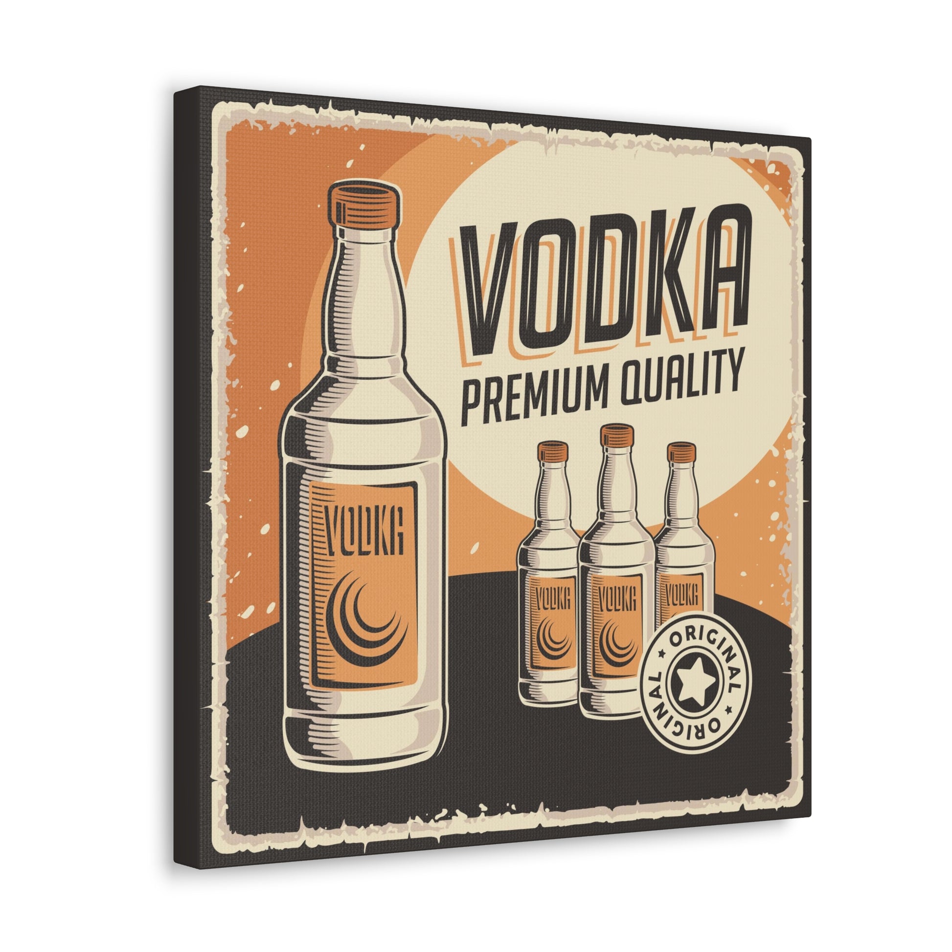 Vodka lover's wall art – premium quality design
