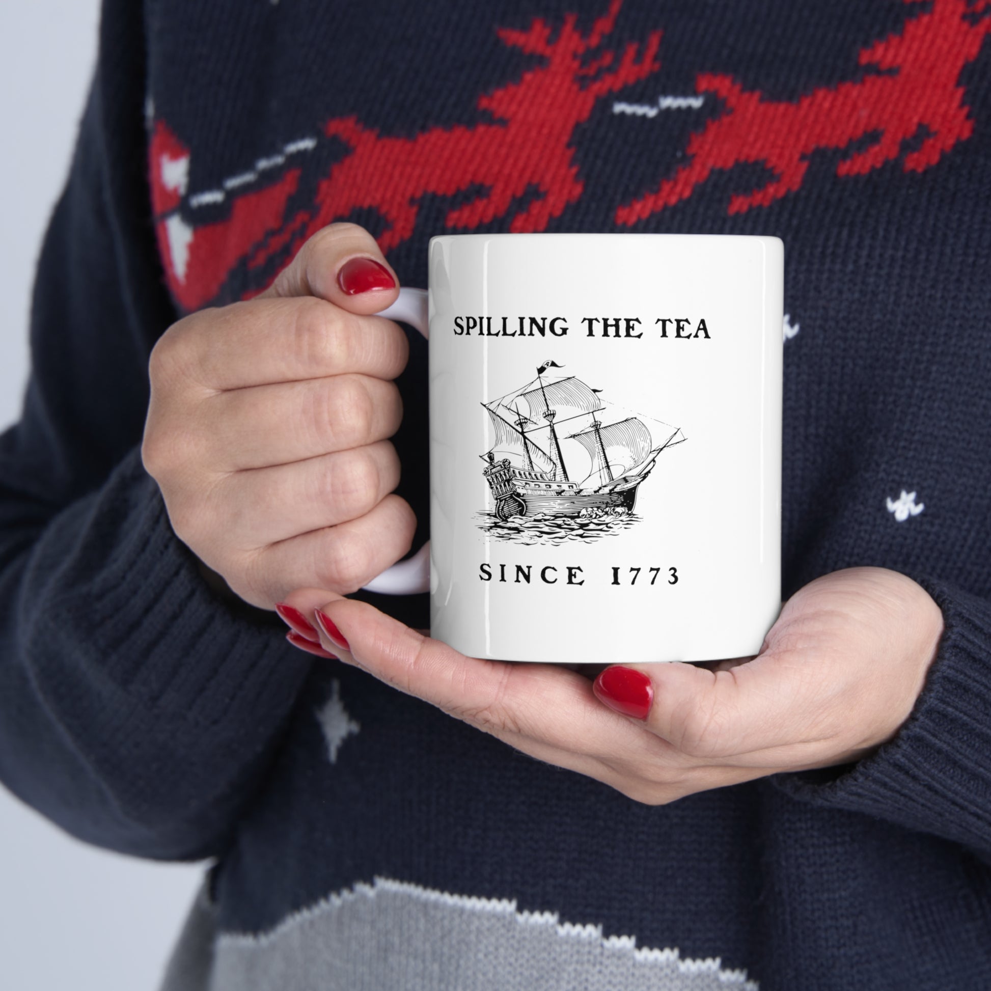 "Spilling The Tea Since 1773" Coffee Mug - Weave Got Gifts - Unique Gifts You Won’t Find Anywhere Else!