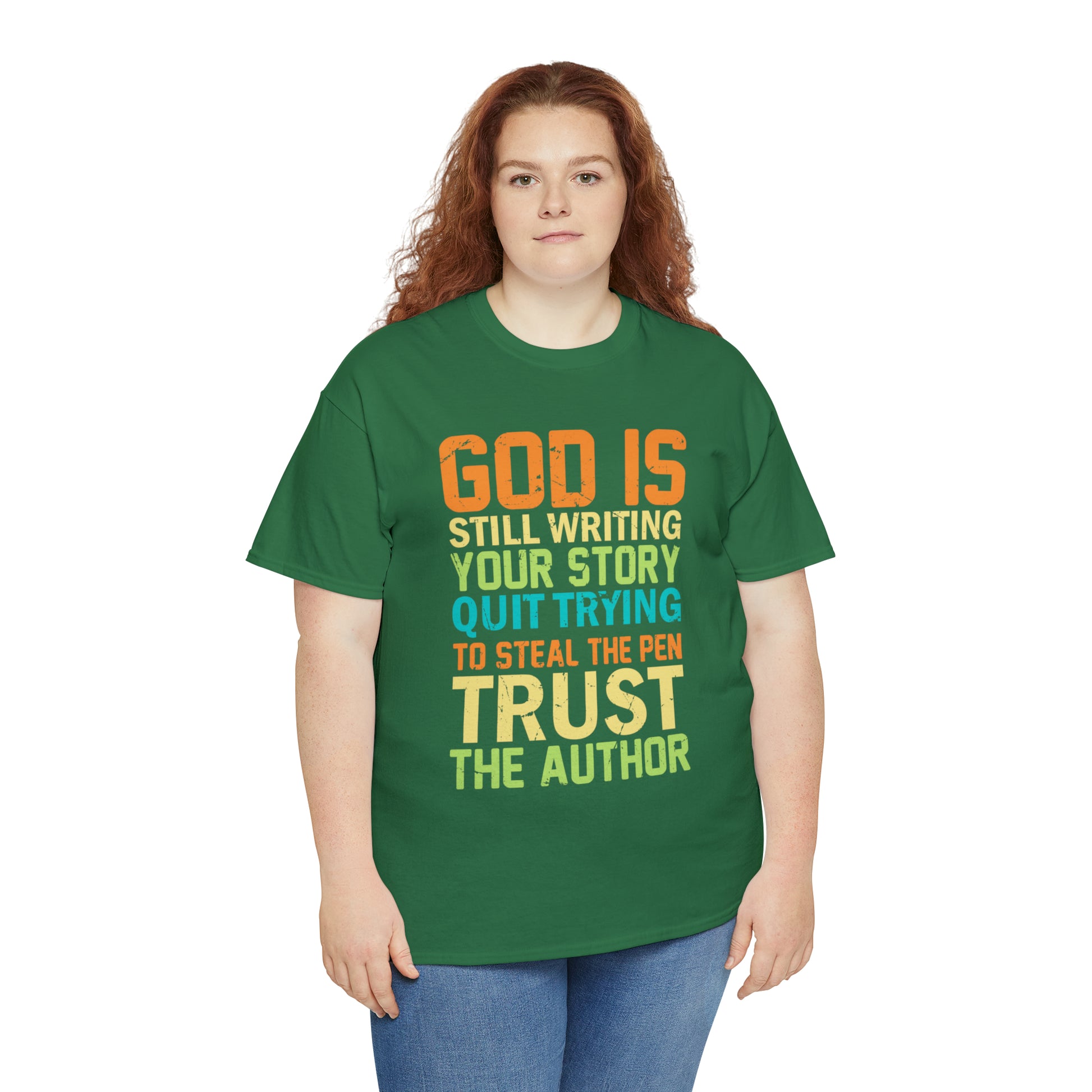 "God Is Still Writing Your Story" T-Shirt - Weave Got Gifts - Unique Gifts You Won’t Find Anywhere Else!