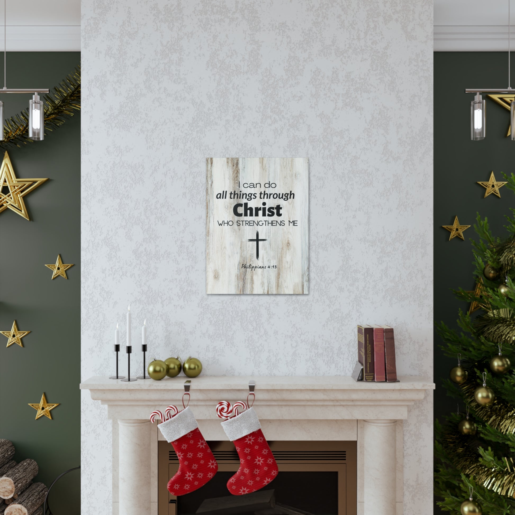"I Can Do All Things Through Christ" Wall Print - Weave Got Gifts - Unique Gifts You Won’t Find Anywhere Else!