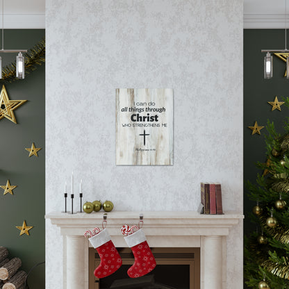 "I Can Do All Things Through Christ" Wall Print - Weave Got Gifts - Unique Gifts You Won’t Find Anywhere Else!