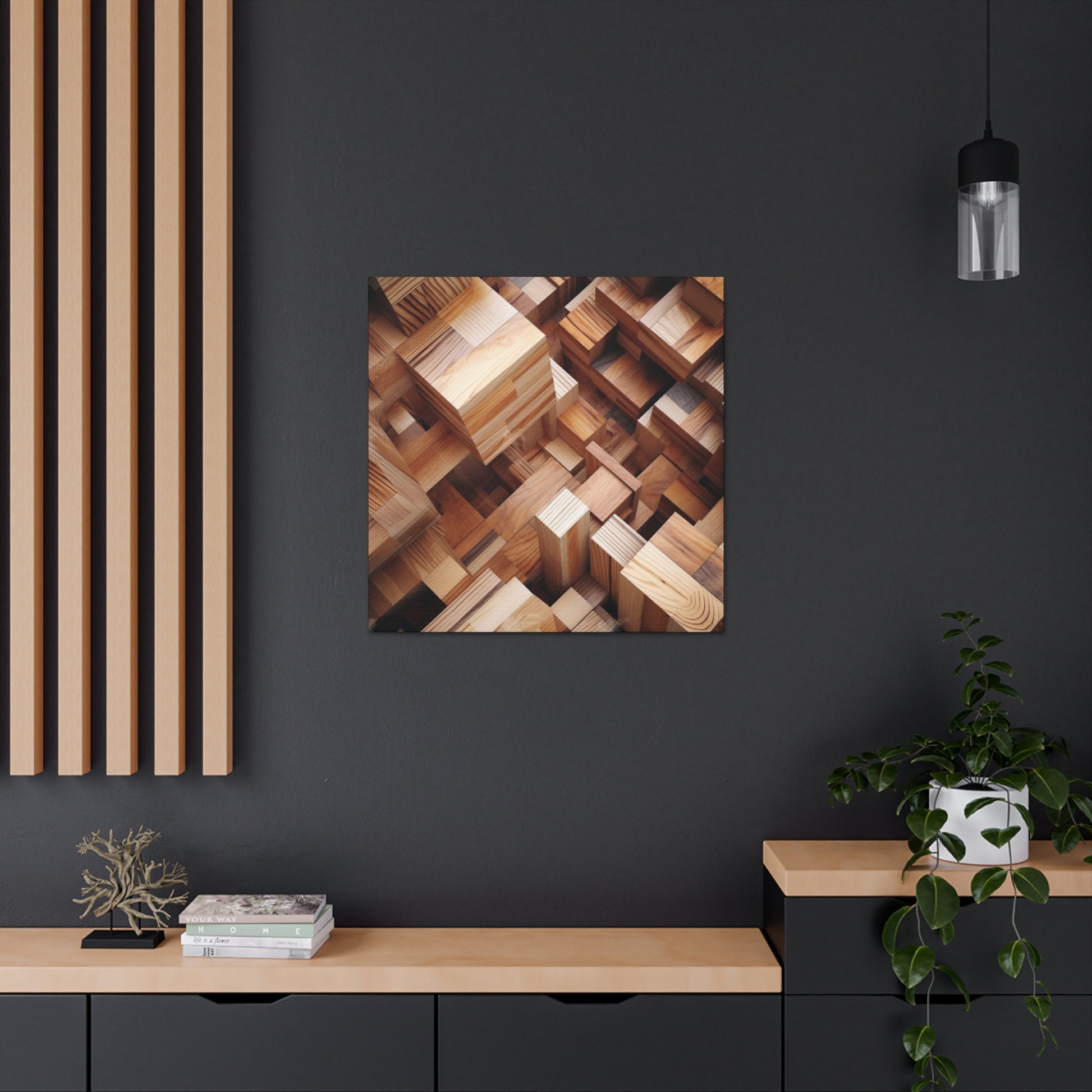 "Geometric Wood Art" Wall Art - Weave Got Gifts - Unique Gifts You Won’t Find Anywhere Else!