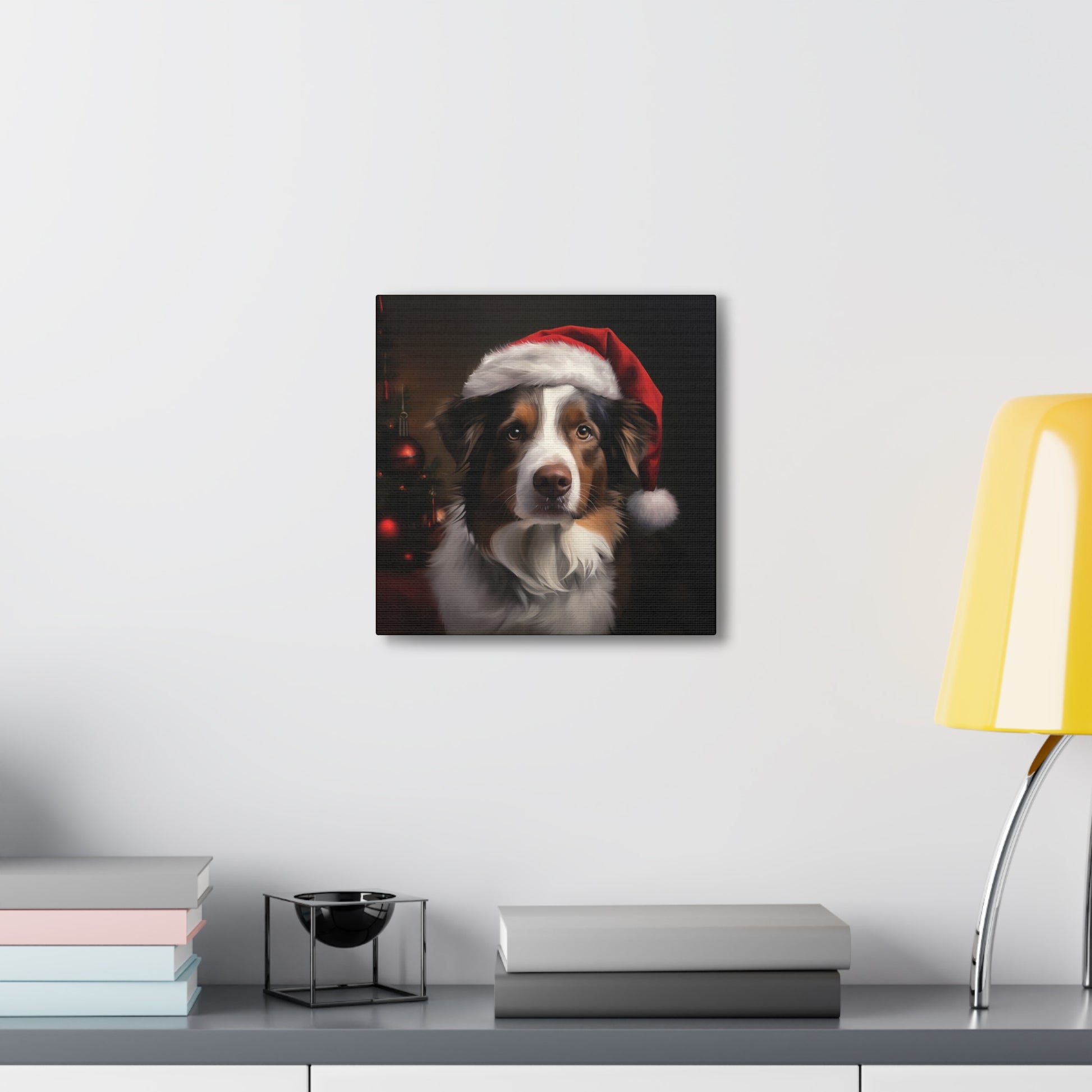 "Christmas Dog" Wall Art - Weave Got Gifts - Unique Gifts You Won’t Find Anywhere Else!