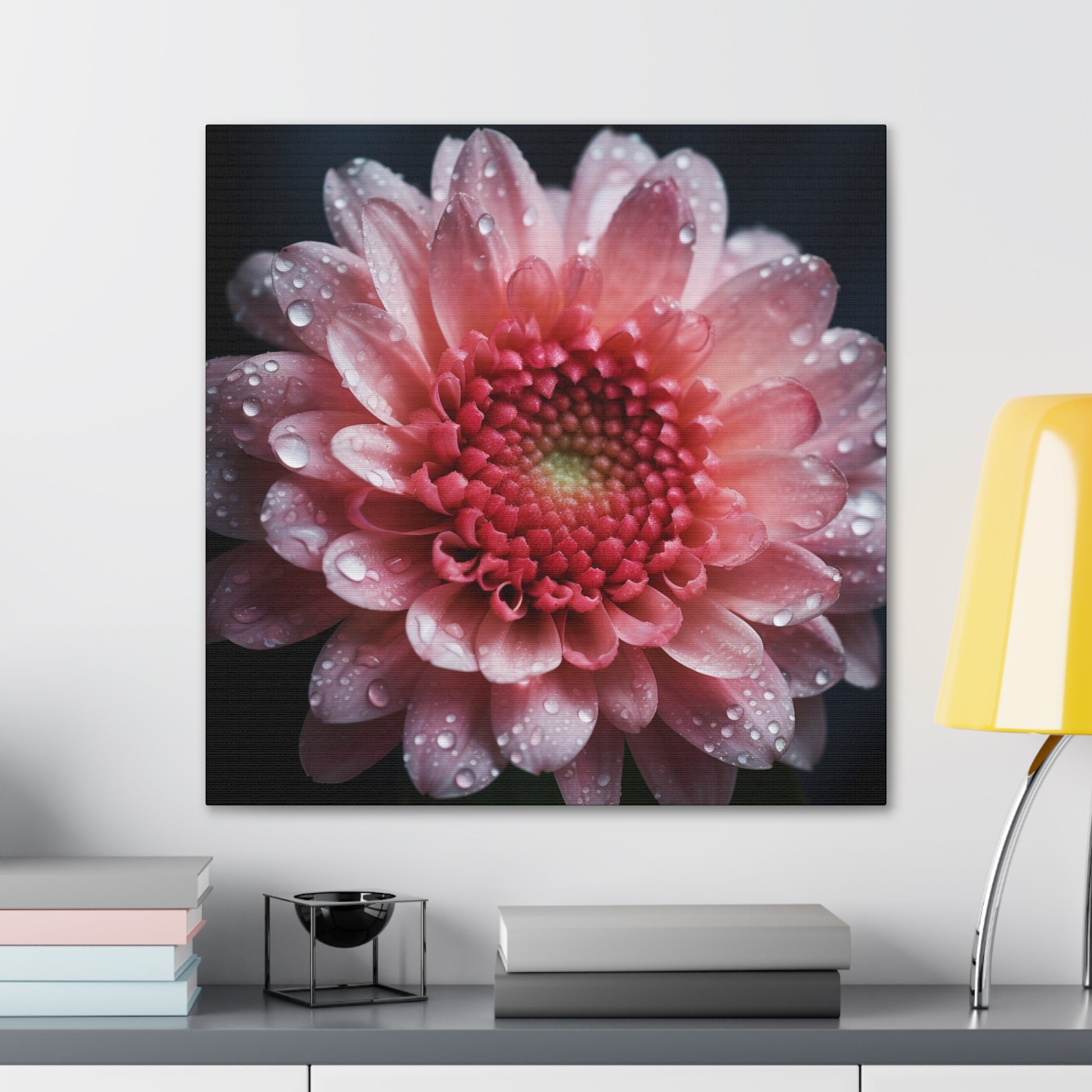 "Beautiful Pink Flower Up Close" Wall Art - Weave Got Gifts - Unique Gifts You Won’t Find Anywhere Else!