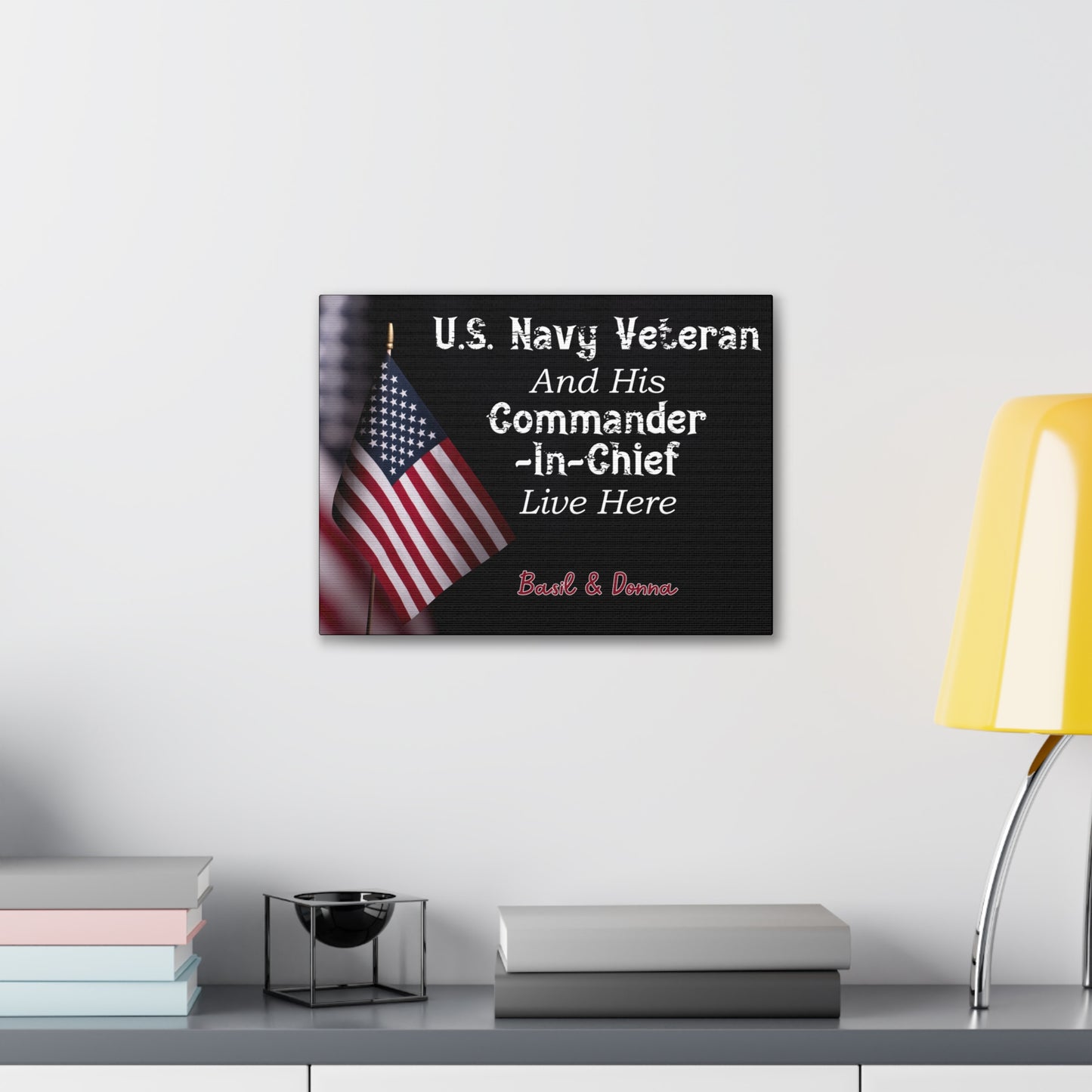 Custom "US Navy Veteran" Wall Art - Weave Got Gifts - Unique Gifts You Won’t Find Anywhere Else!